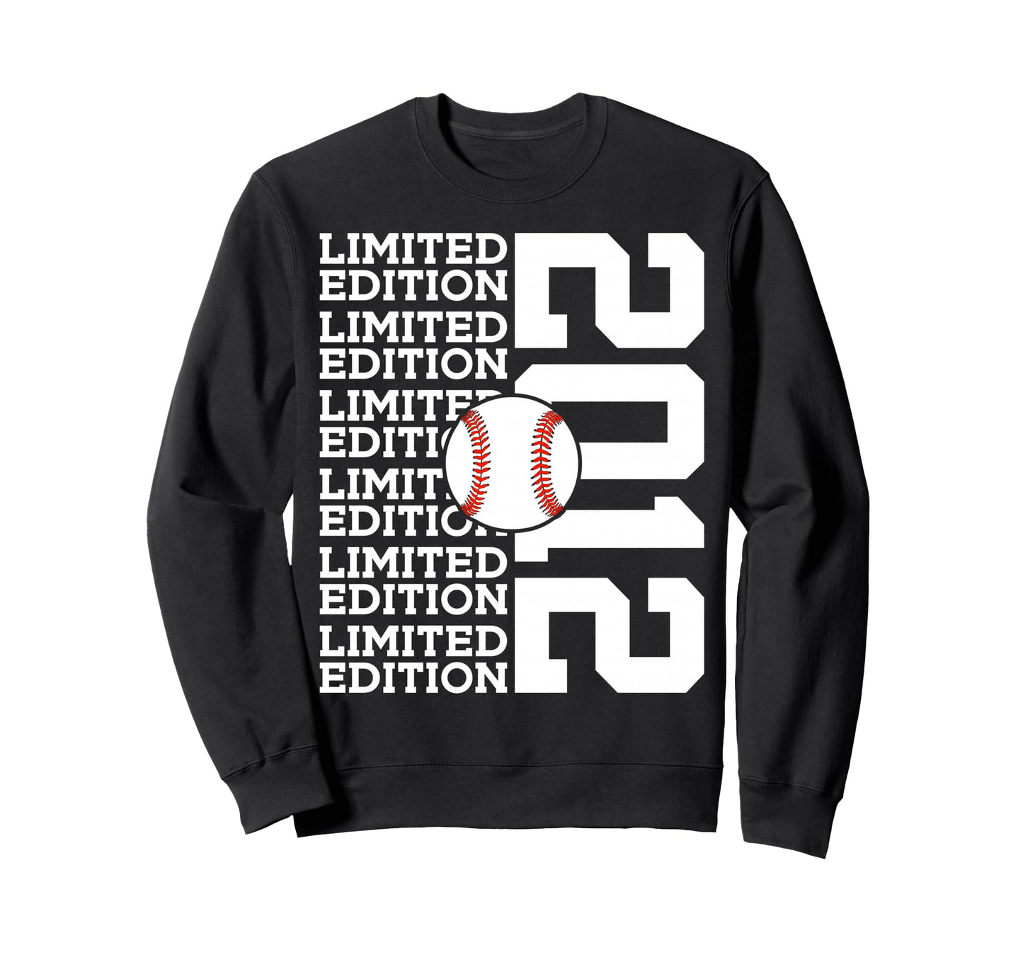 2012 Baseball 14Th Birthday Sweatshirt - Casual Everyday Wear for Adults - T-Shirt, Sweatshirt, Hoodie