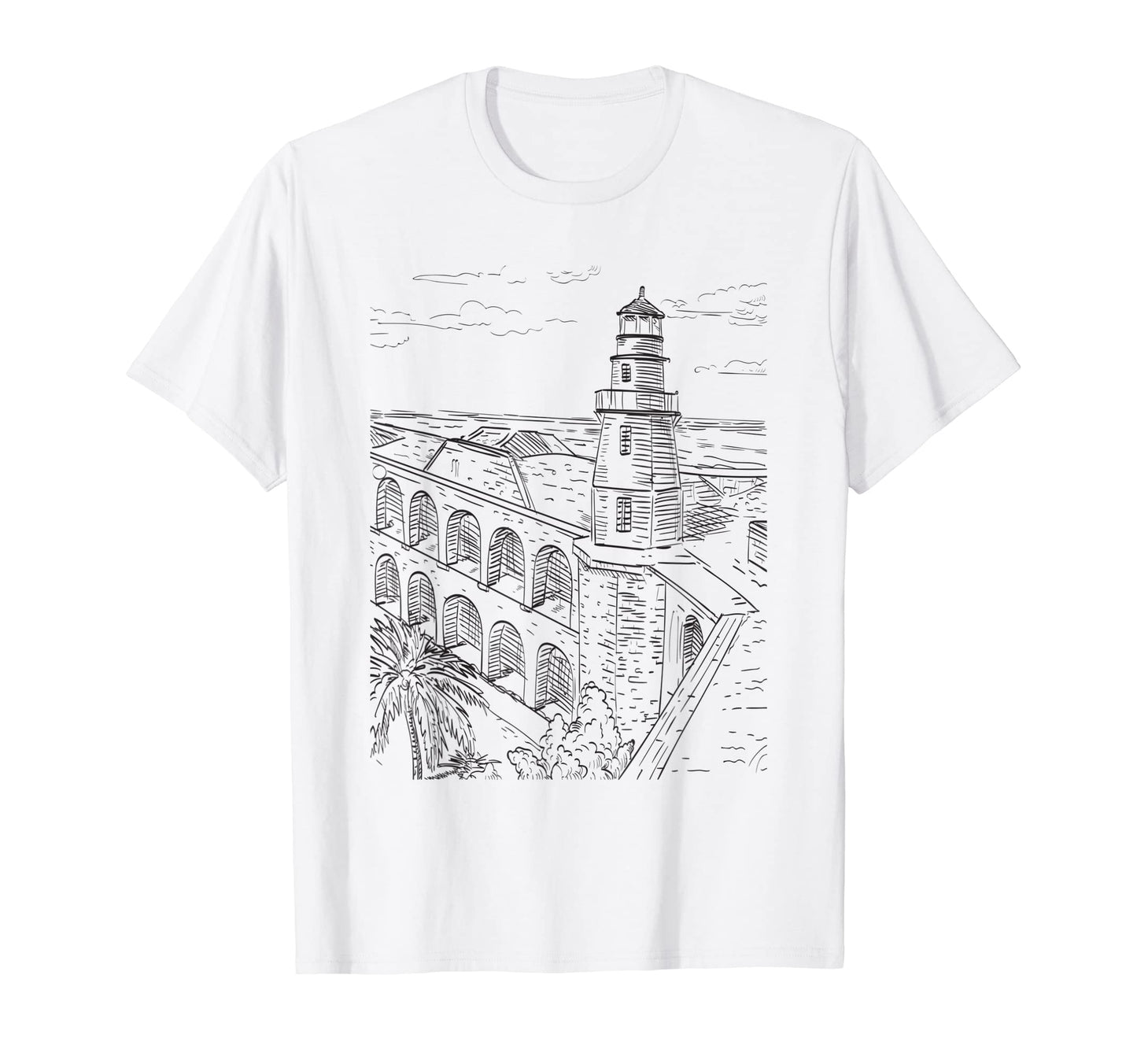 Fort Jefferson Dry Tortugas National T-Shirt - Graphic Print Men Women - T-Shirt, Sweatshirt, Hoodie