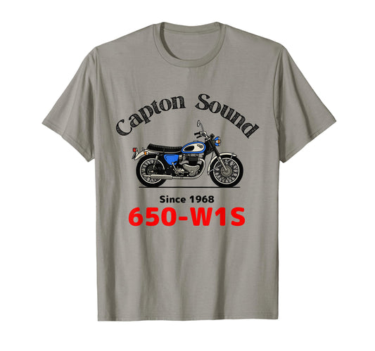 650 W1S Capton Sound Japanese T-Shirt - Minimalist Print for Adults - T-Shirt, Sweatshirt, Hoodie