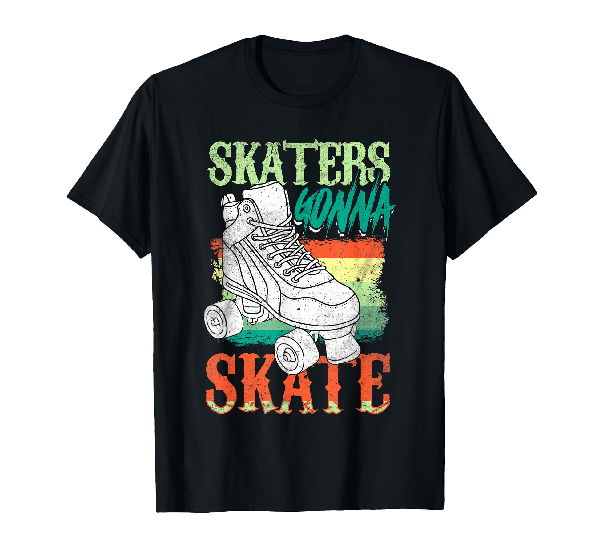 Skaters Gonna Skate Funny Scooter Derby T-Shirt - Trendy Graphic Men Women - T-Shirt, Sweatshirt, Hoodie