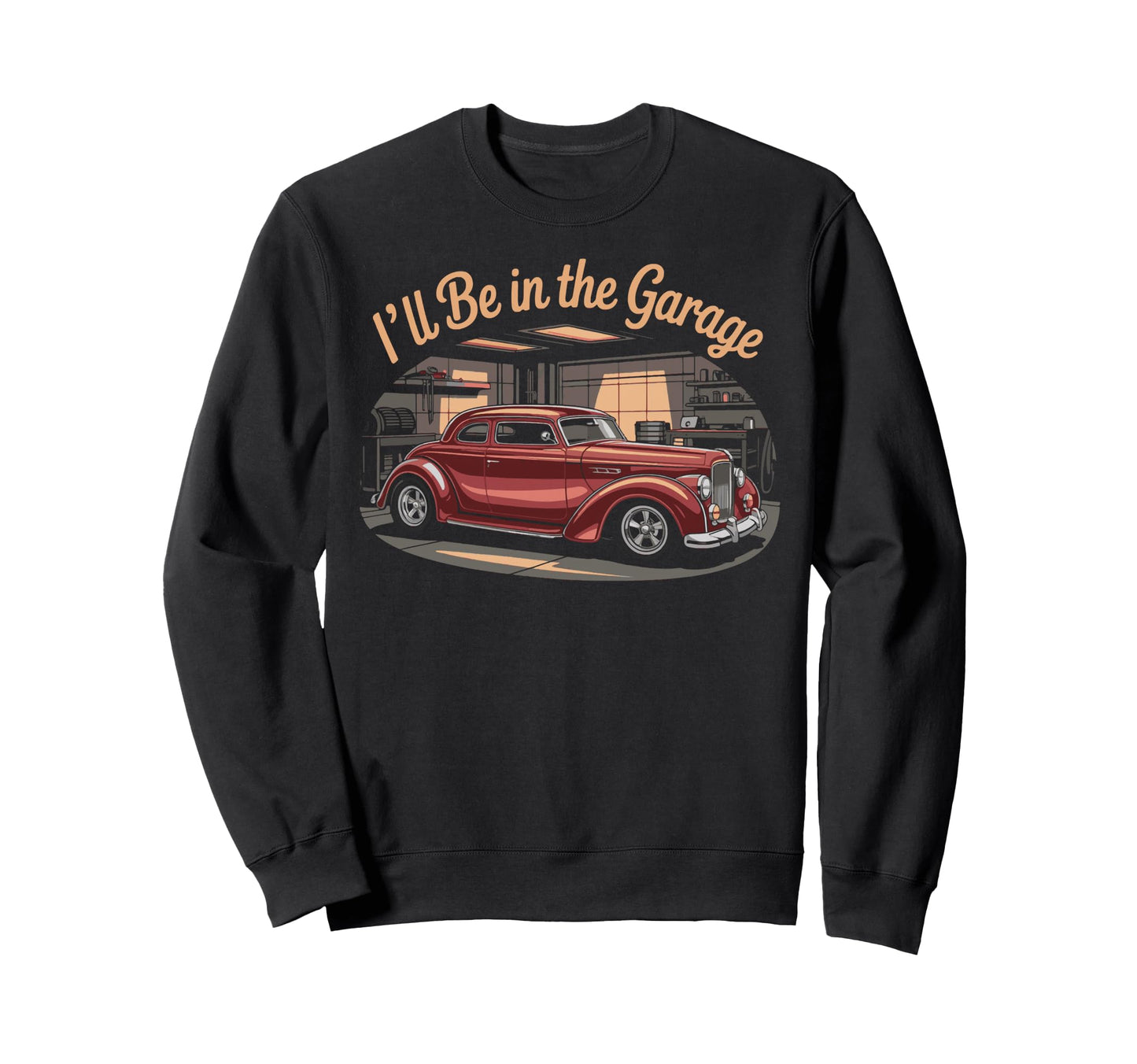 Cars Automobile Car Show Mechanics Sweatshirt - Graphic Print Unisex - T-Shirt, Sweatshirt, Hoodie