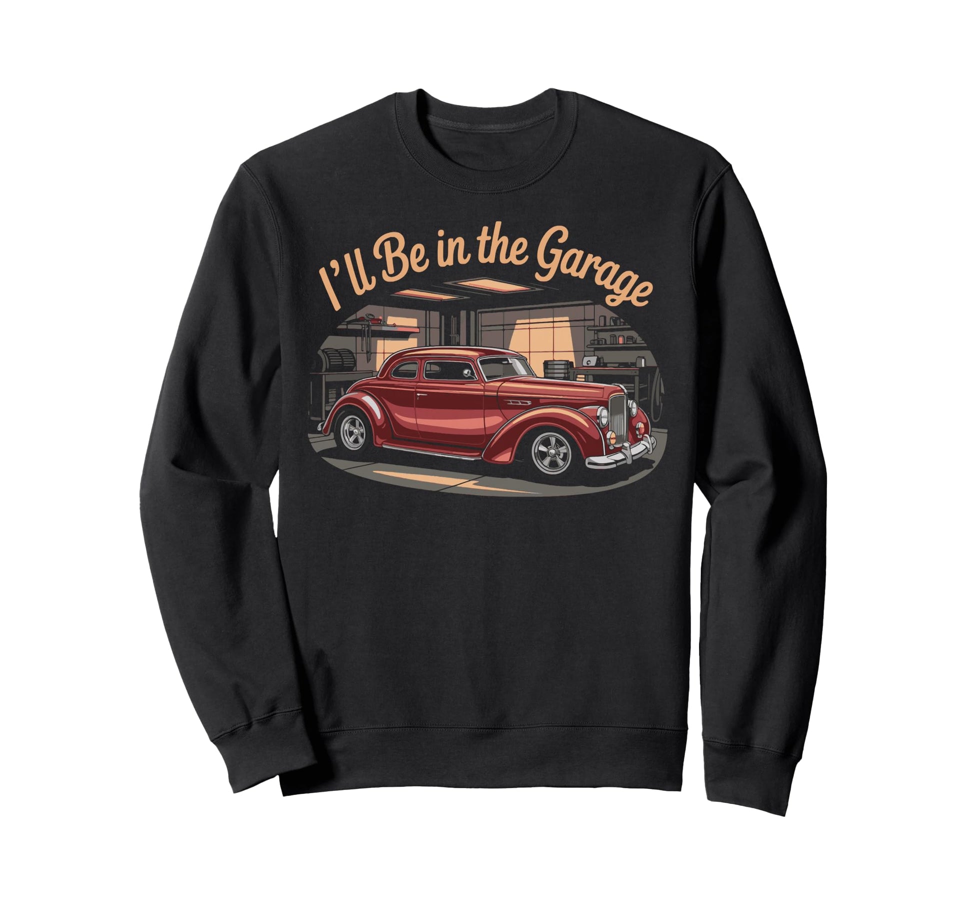 Cars Automobile Car Show Mechanics Sweatshirt - Graphic Print Unisex - T-Shirt, Sweatshirt, Hoodie