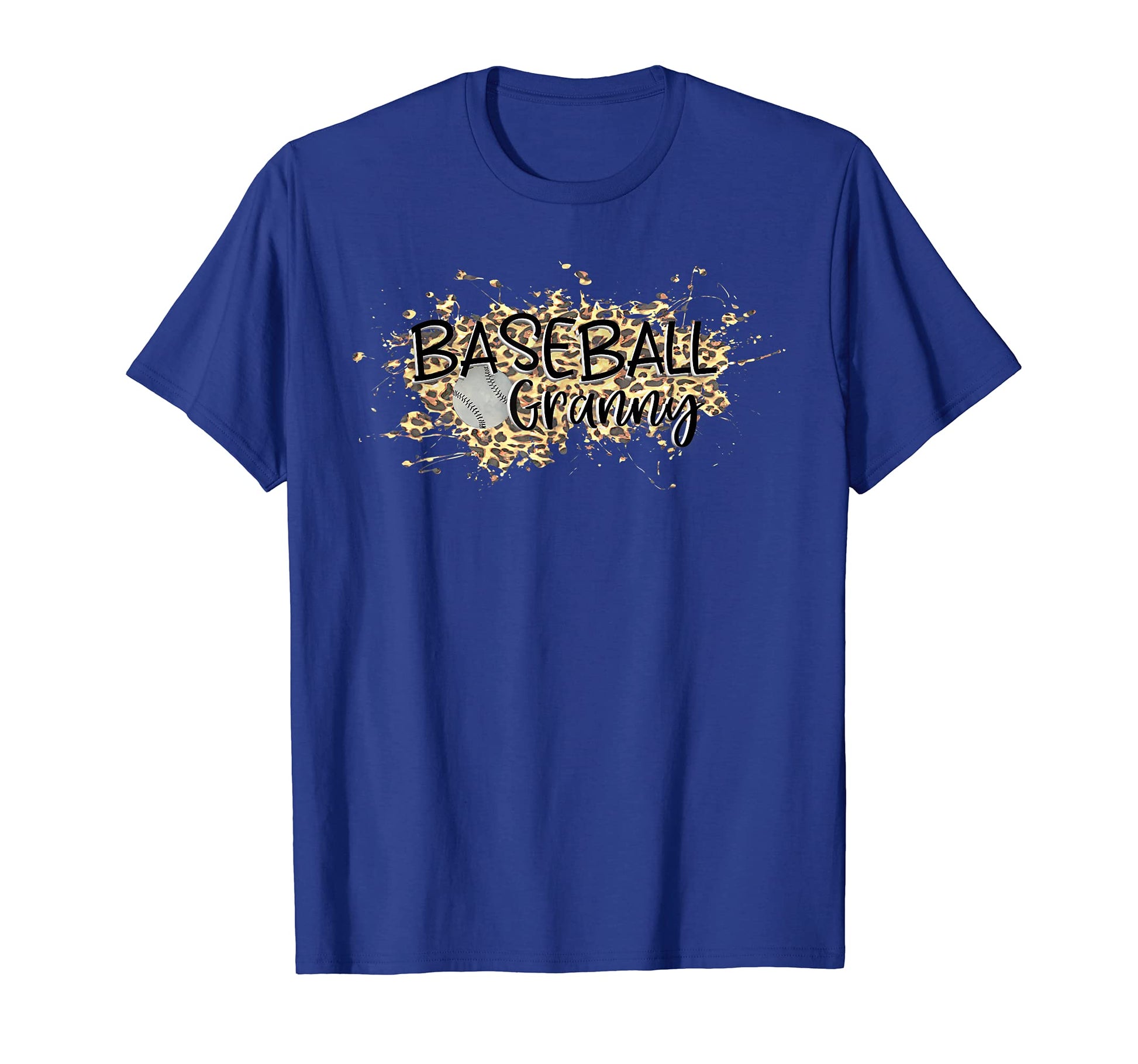 Baseball Leopard Cheetah Splatter T-Shirt - Casual Everyday Wear Men Women - T-Shirt, Sweatshirt, Hoodie