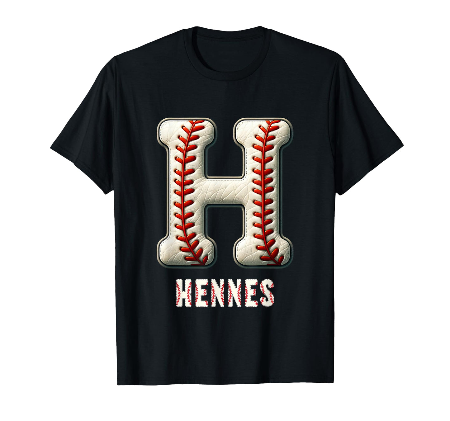 Baseball Home Run Kilian Initial T-Shirt - Casual Everyday Wear for Adults - T-Shirt, Sweatshirt, Hoodie