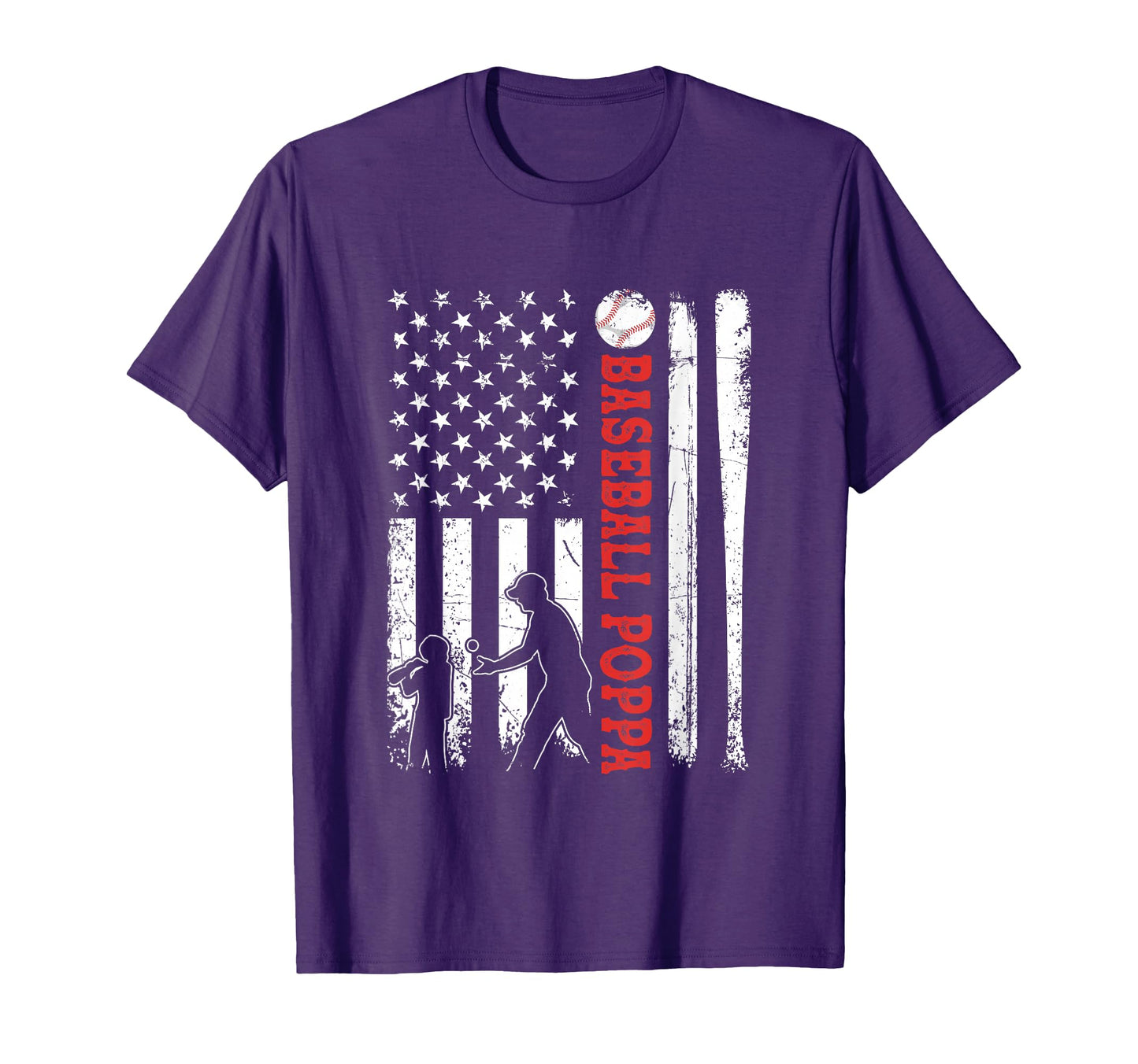 Distressed Usa American Flag Baseball T-Shirt - Streetwear Style Men Women - T-Shirt, Sweatshirt, Hoodie