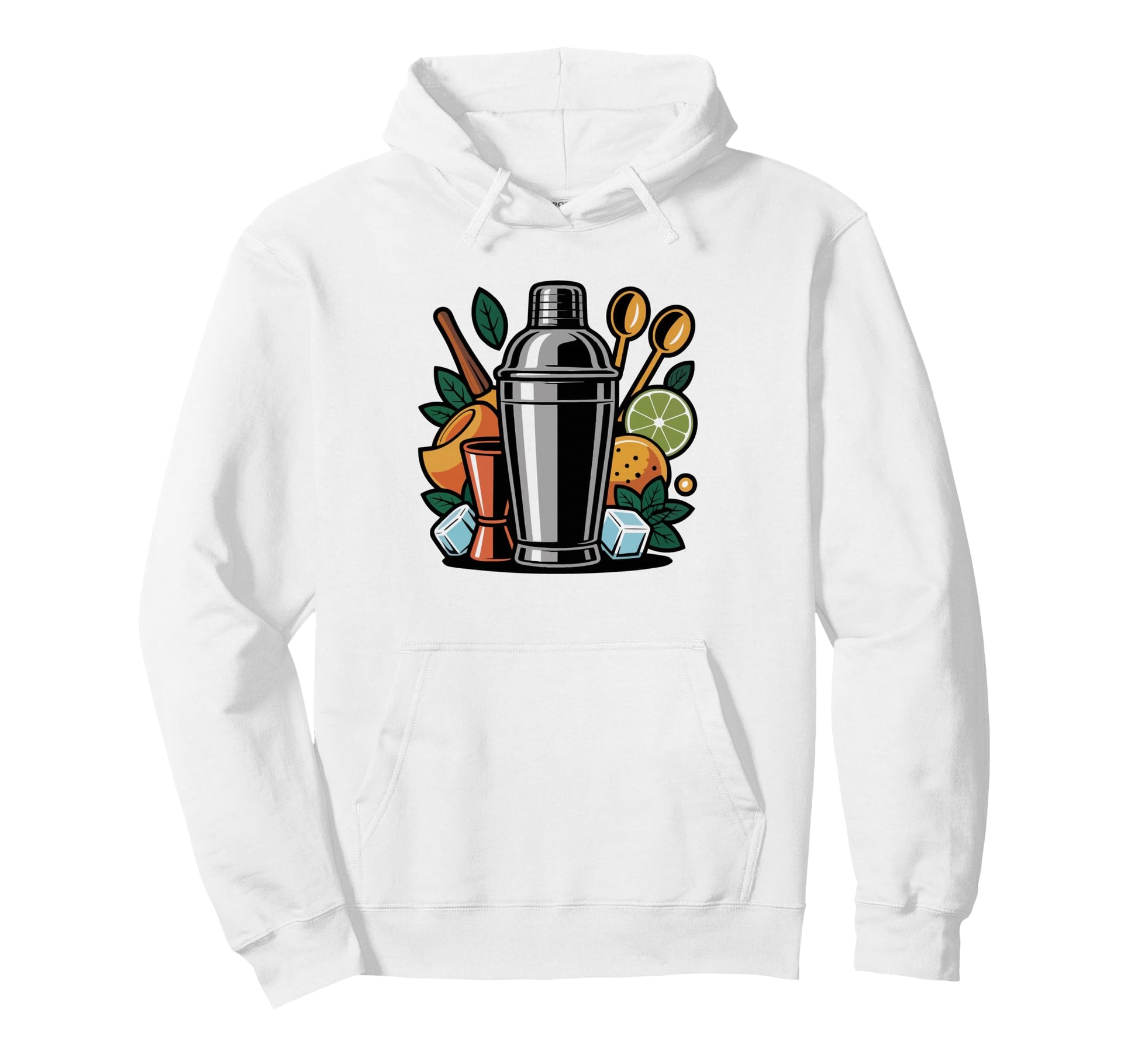 Craft Cocktail Hobbyist Botanical Hoodie - Graphic Print for Adults - T-Shirt, Sweatshirt, Hoodie