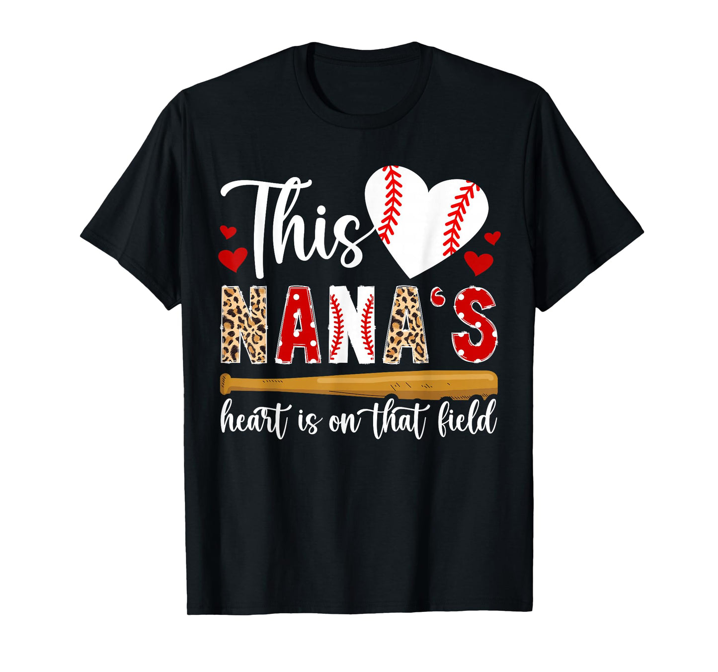 That Field Baseball Nana Baseball Player T-Shirt - Unique Graphic Unisex - T-Shirt, Sweatshirt, Hoodie