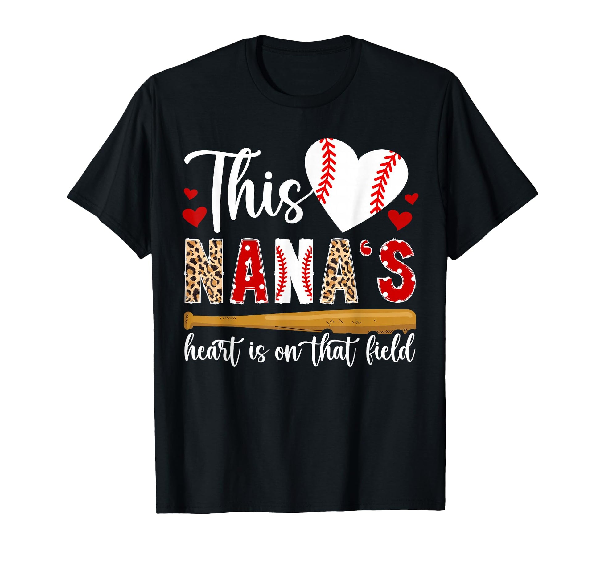 That Field Baseball Nana Baseball Player T-Shirt - Unique Graphic Unisex - T-Shirt, Sweatshirt, Hoodie