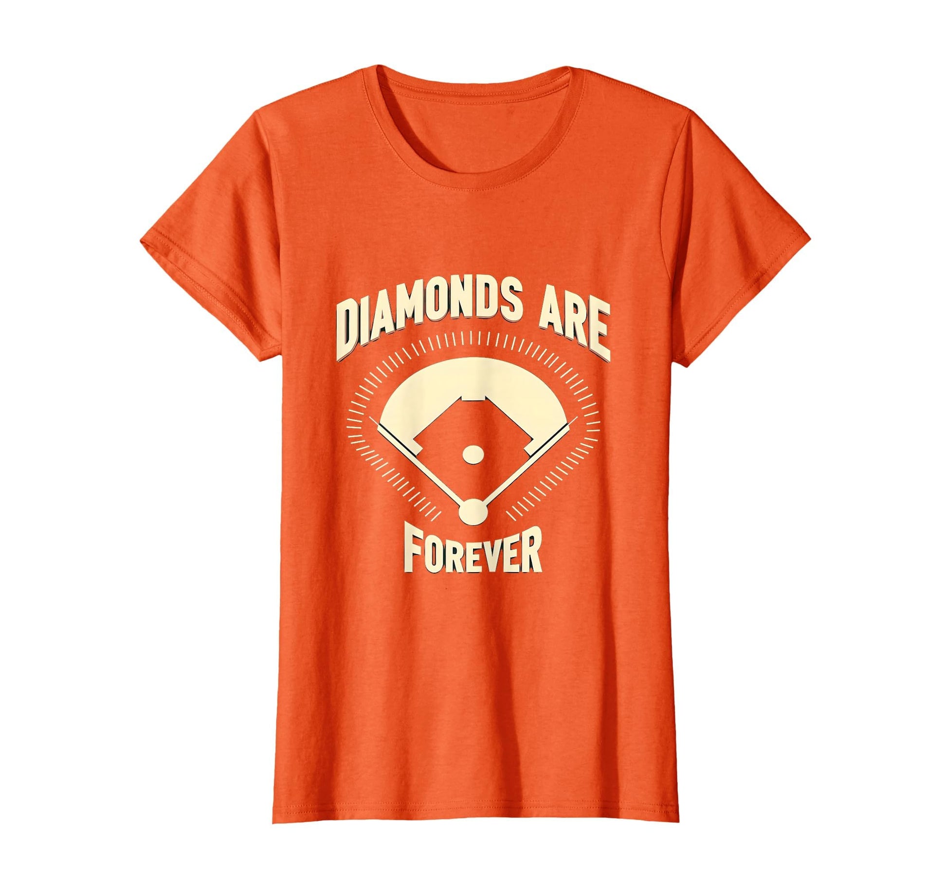Diamonds Are Forever Softball Lover T-Shirt - Streetwear Style Men Women - T-Shirt, Sweatshirt, Hoodie