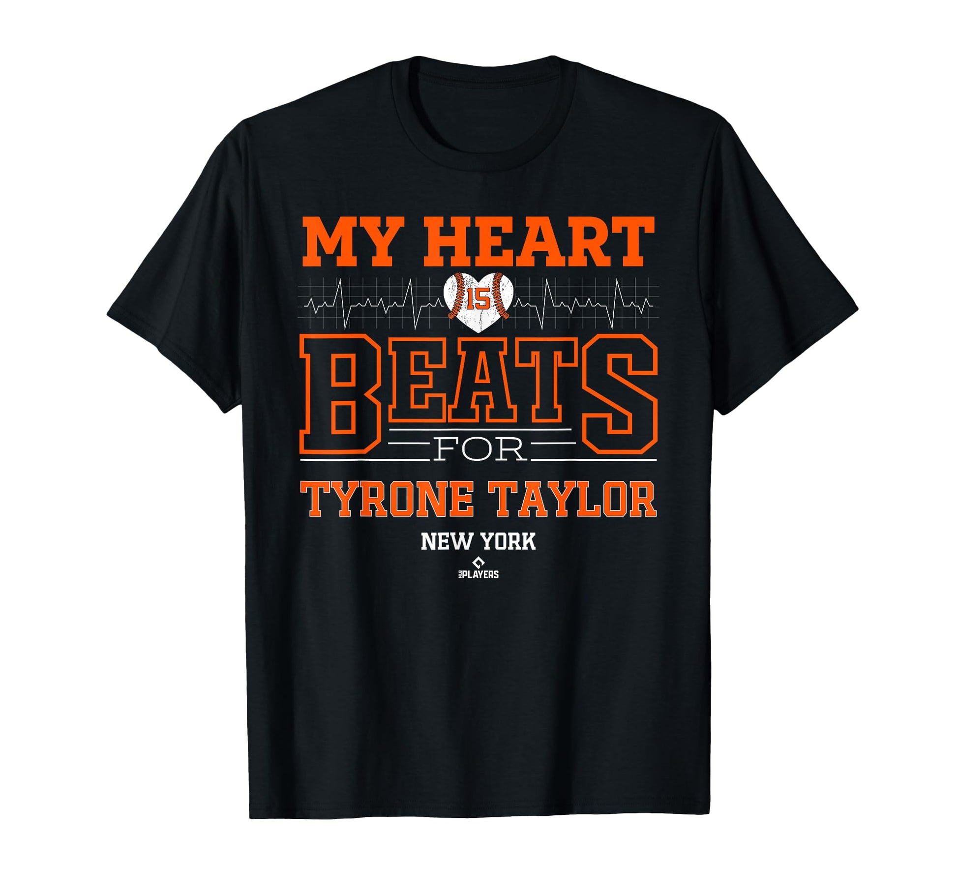 My Heart Beats Tyrone Taylor New York T-Shirt - Unique Graphic Unisex - T-Shirt, Sweatshirt, Hoodie