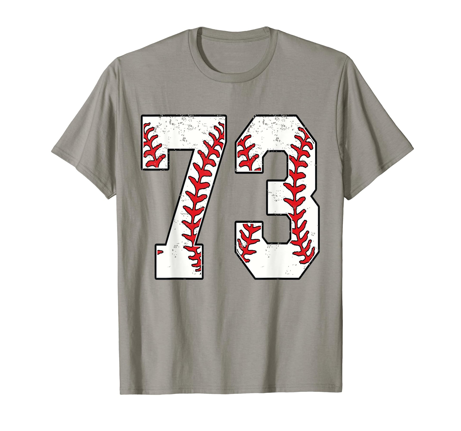 Number 73 Baseball 73 Jersey Number T-Shirt - Novelty Apparel Unisex - T-Shirt, Sweatshirt, Hoodie