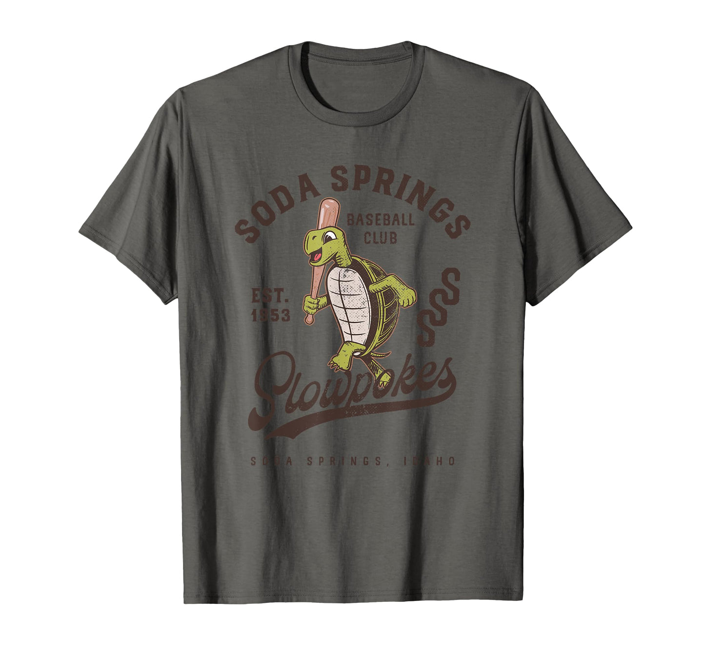 Soda Springs Slowpokes Minor League T-Shirt - Graphic Print Unisex - T-Shirt, Sweatshirt, Hoodie