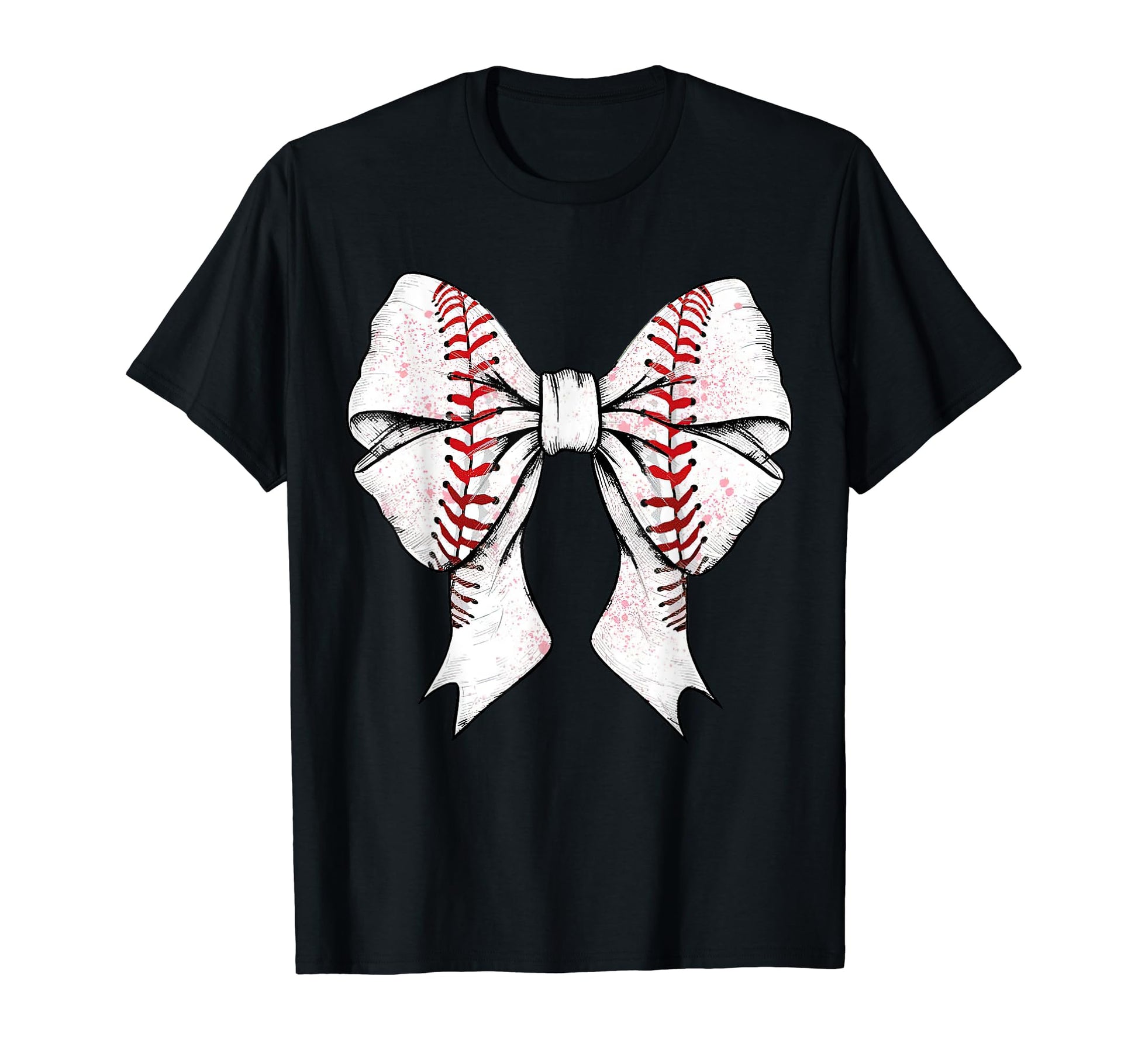 Baseball Mom Coquette Bow Mothers T-Shirt - Aesthetic Graphic Men Women - T-Shirt, Sweatshirt, Hoodie