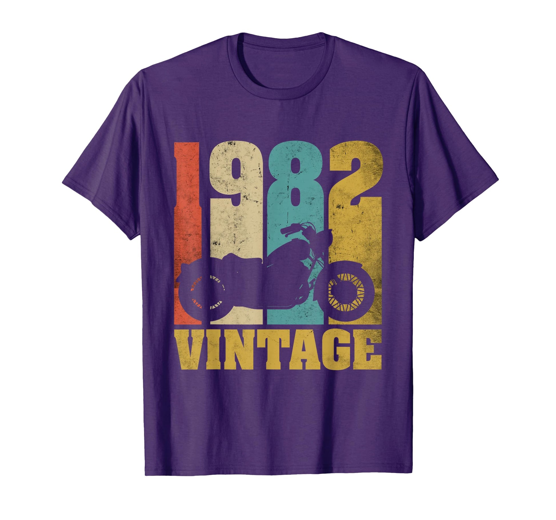 43Rd Birthday Motorcycle Dad Biker Gift T-Shirt - Graphic Print for Adults - T-Shirt, Sweatshirt, Hoodie