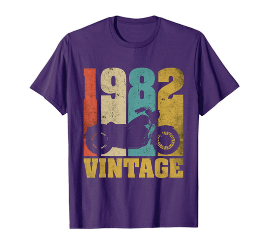 43Rd Birthday Motorcycle Dad Biker Gift T-Shirt - Graphic Print for Adults - T-Shirt, Sweatshirt, Hoodie