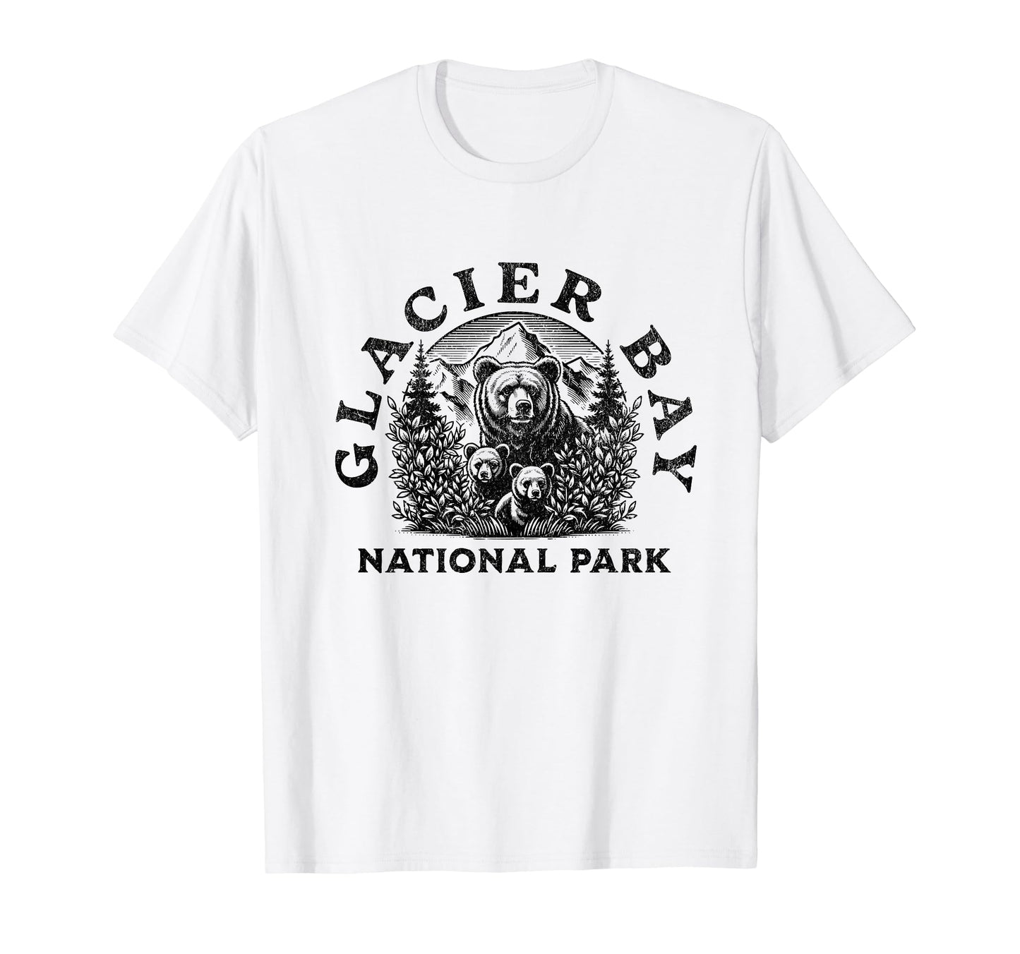 Glacier Bay National Park Alaska Usa T-Shirt - Novelty Apparel Men Women - T-Shirt, Sweatshirt, Hoodie