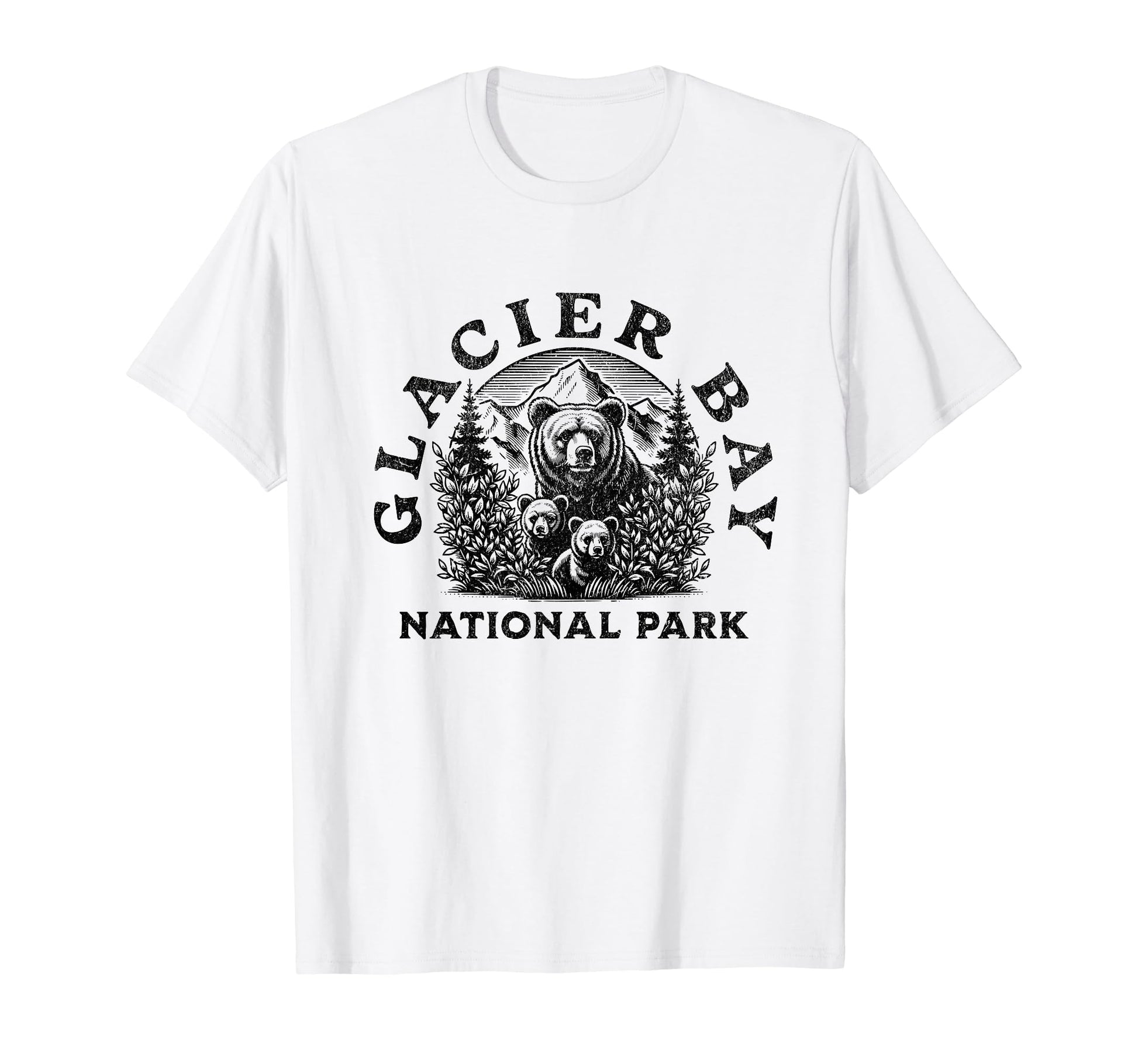 Glacier Bay National Park Alaska Usa T-Shirt - Novelty Apparel Men Women - T-Shirt, Sweatshirt, Hoodie