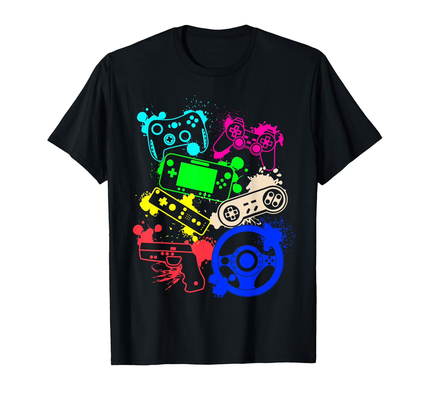 Video Game Console Controllers 80S 90S T-Shirt - Streetwear Style Unisex - T-Shirt, Sweatshirt, Hoodie
