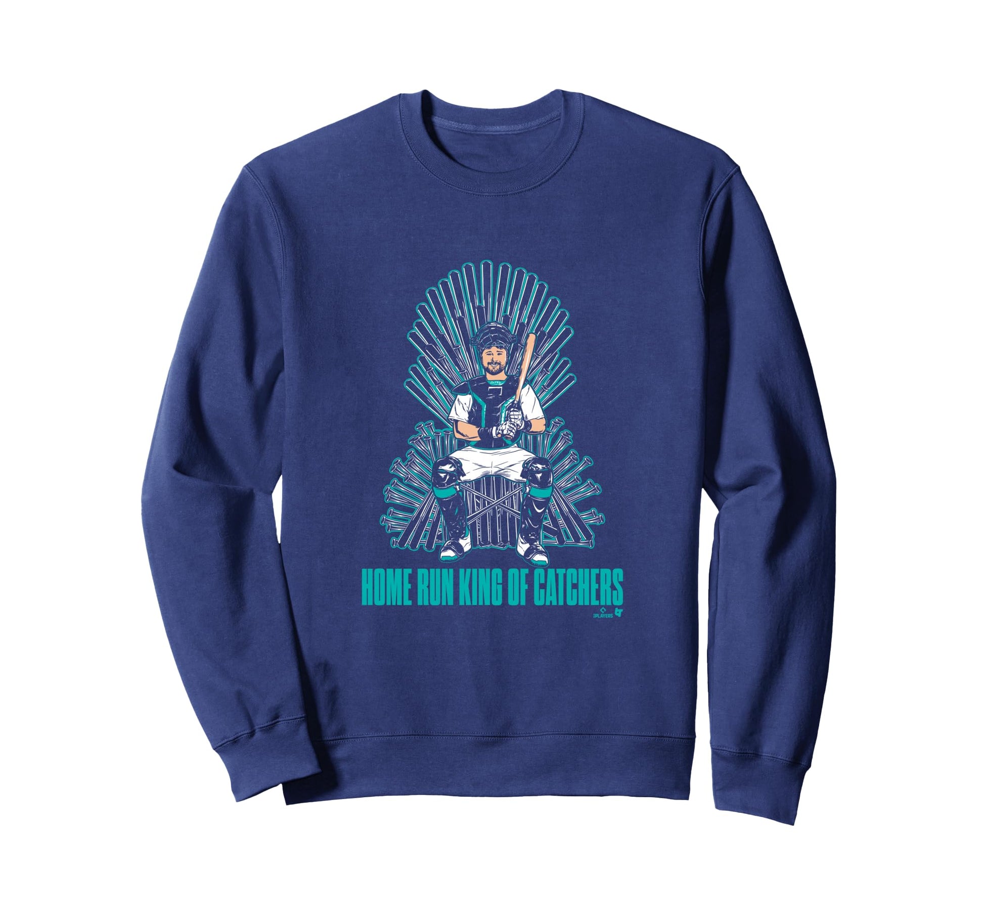 Cal Raleigh Home Run King Catchers Sweatshirt - Novelty Apparel Unisex - T-Shirt, Sweatshirt, Hoodie