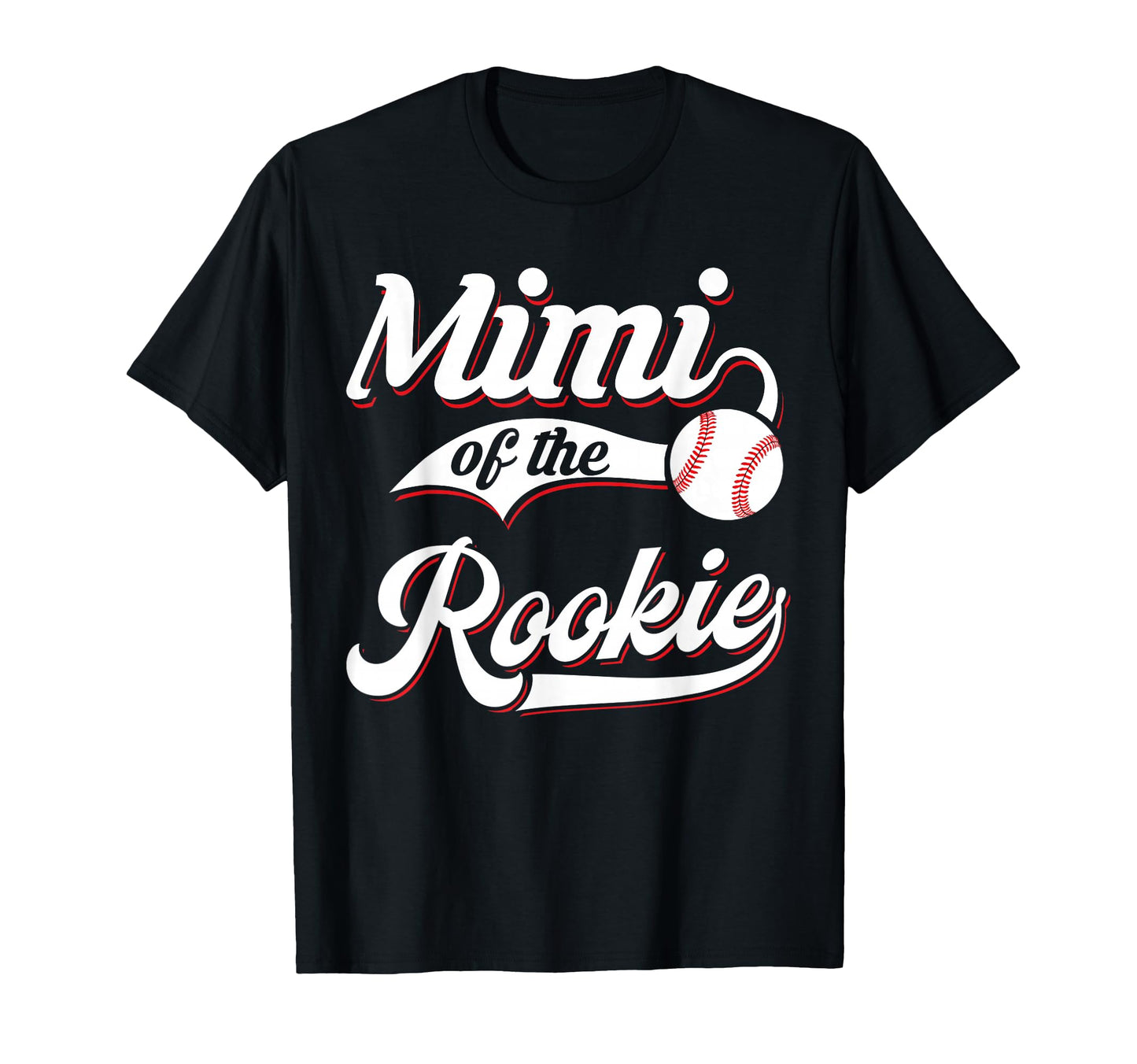 Mimi Rookie Matching Family Baseball T-Shirt - Unique Graphic Unisex - T-Shirt, Sweatshirt, Hoodie