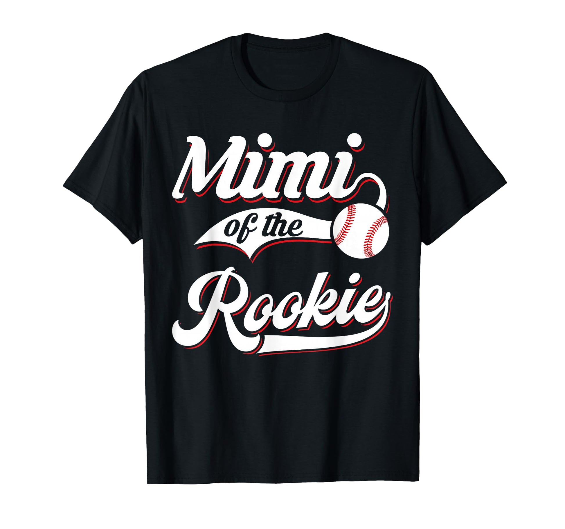 Mimi Rookie Matching Family Baseball T-Shirt - Unique Graphic Unisex - T-Shirt, Sweatshirt, Hoodie