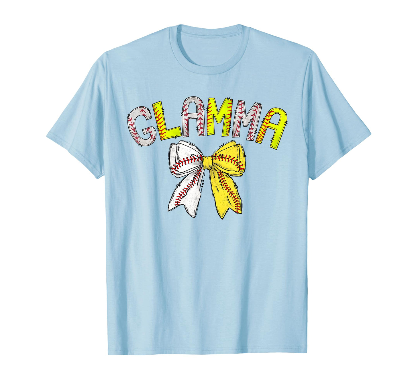 Glamma Both Half Baseball Softball T-Shirt - Streetwear Style Men Women - T-Shirt, Sweatshirt, Hoodie