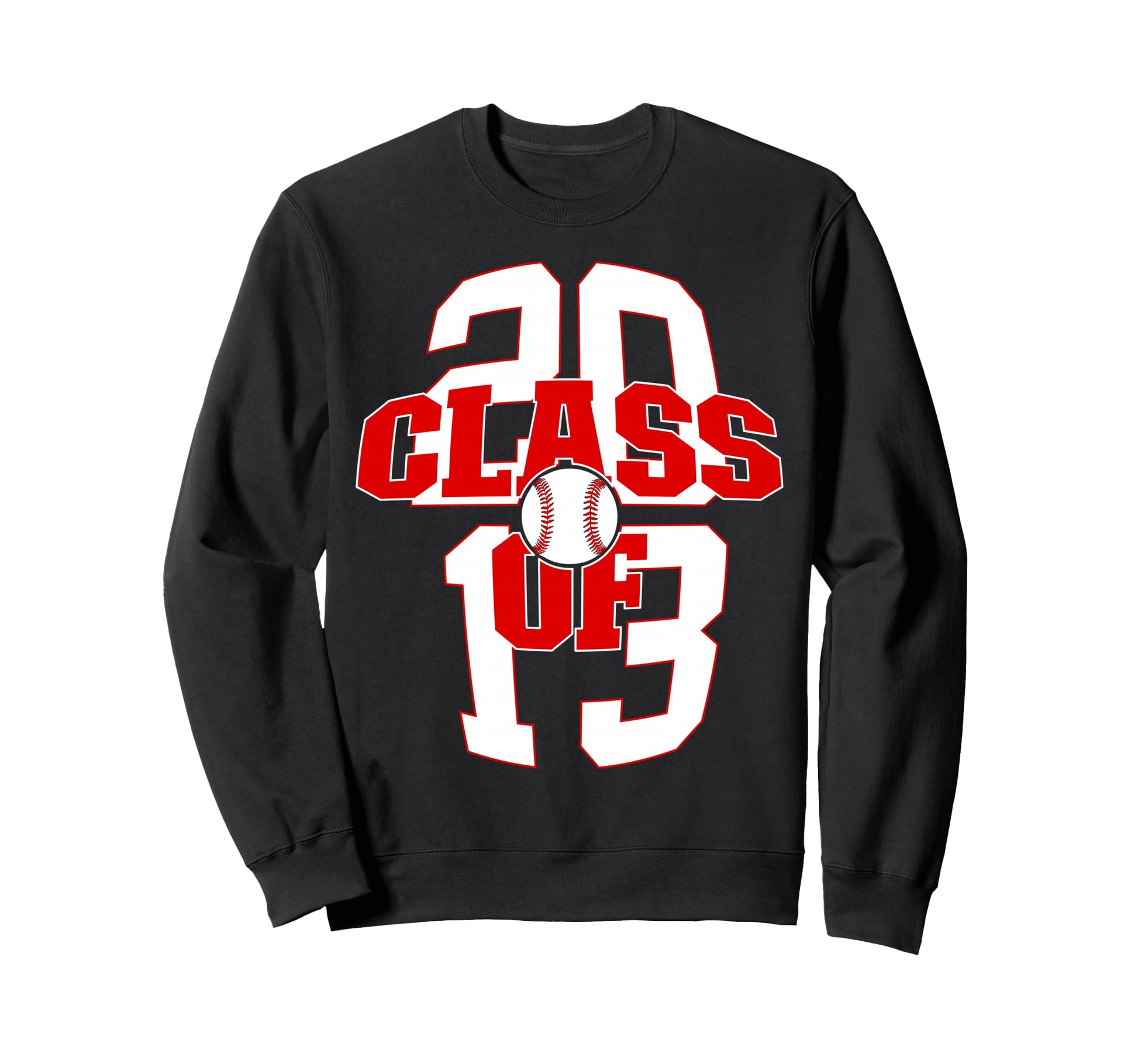 13 Years Class 2013 Baseball 13Th Sweatshirt - Custom Art Print Unisex - T-Shirt, Sweatshirt, Hoodie