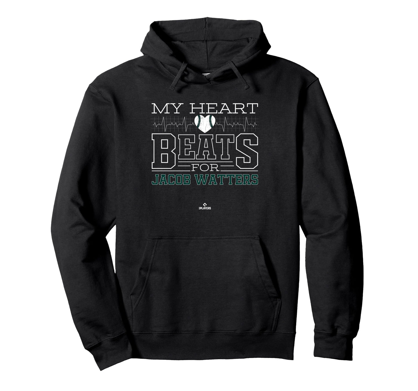 My Heart Beats Jacob Watters Prospect Hoodie - Novelty Apparel Unisex - T-Shirt, Sweatshirt, Hoodie