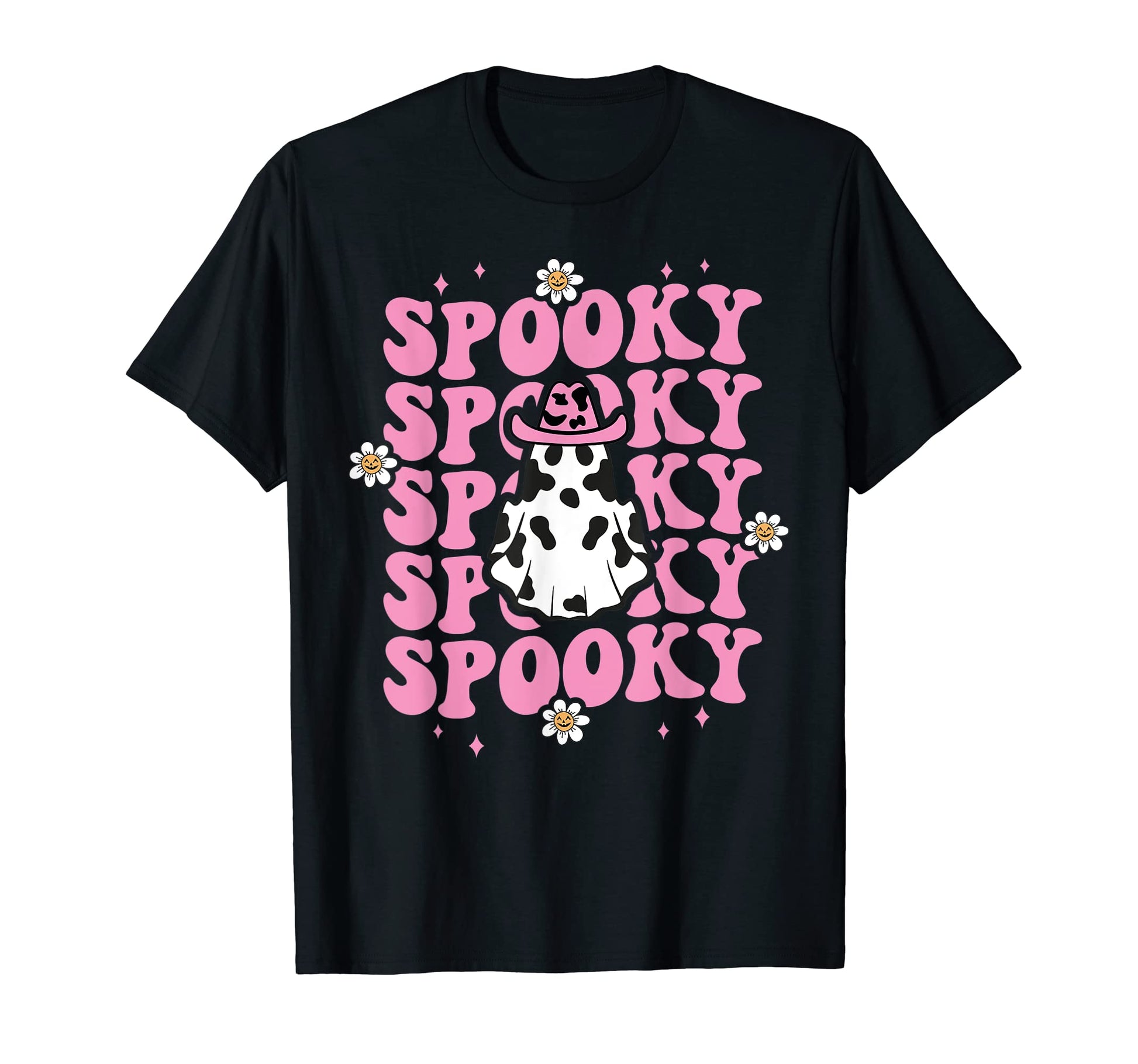 Spooky Groovy Western Rodeo T-Shirt - Fun Novelty Design for Adults - T-Shirt, Sweatshirt, Hoodie