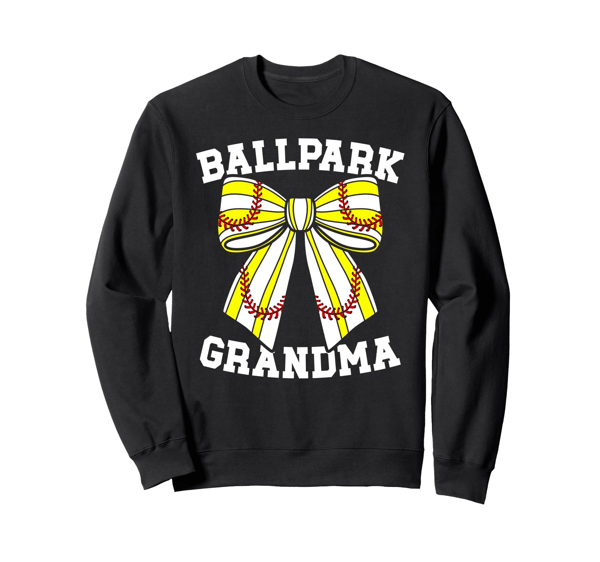 Ballpark Grandma Softball Sweatshirt - Streetwear Style for Adults - T-Shirt, Sweatshirt, Hoodie