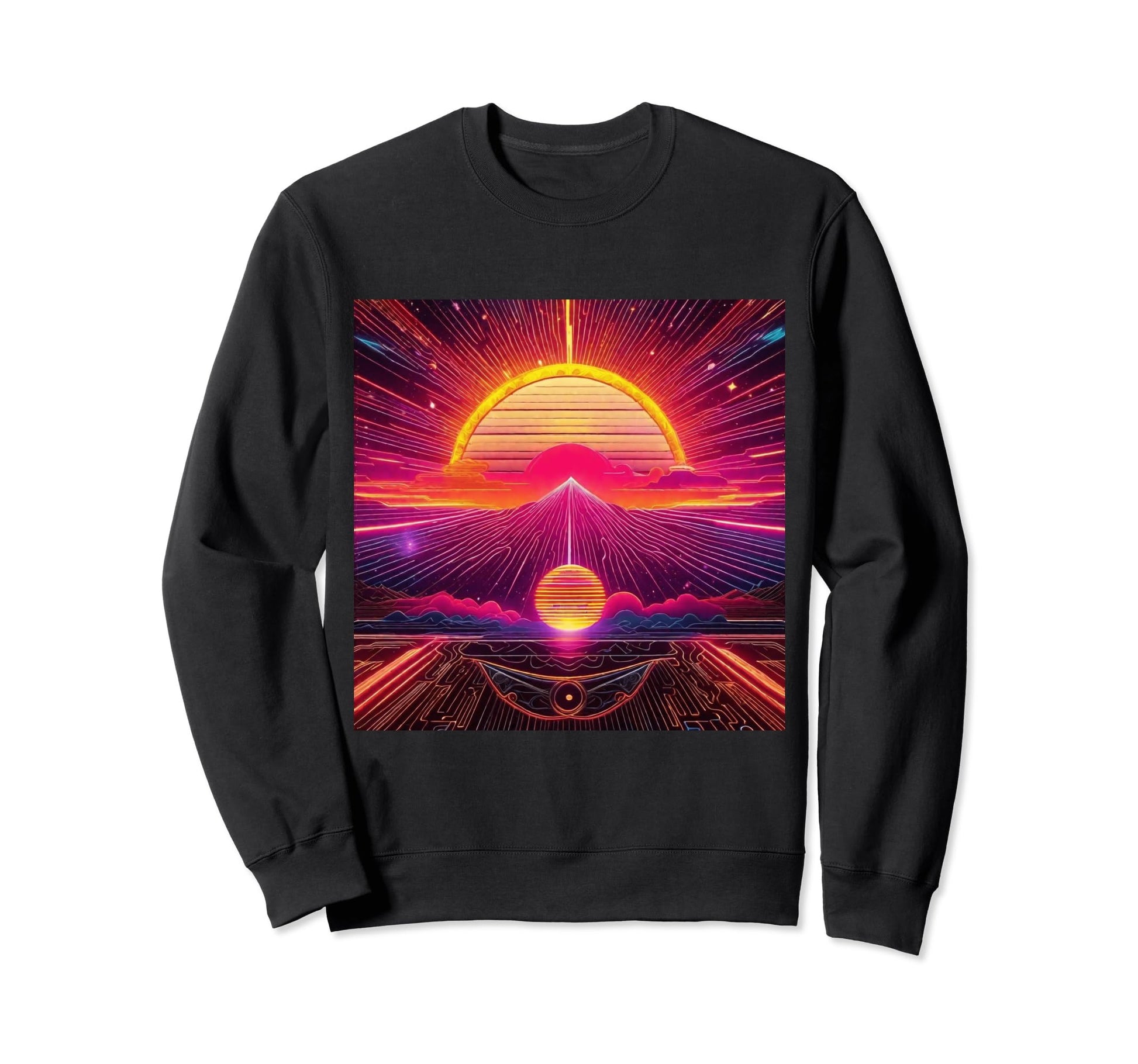 80S Movie Synthwave Vaporwave Decor Sweatshirt - Minimalist Print Unisex - T-Shirt, Sweatshirt, Hoodie