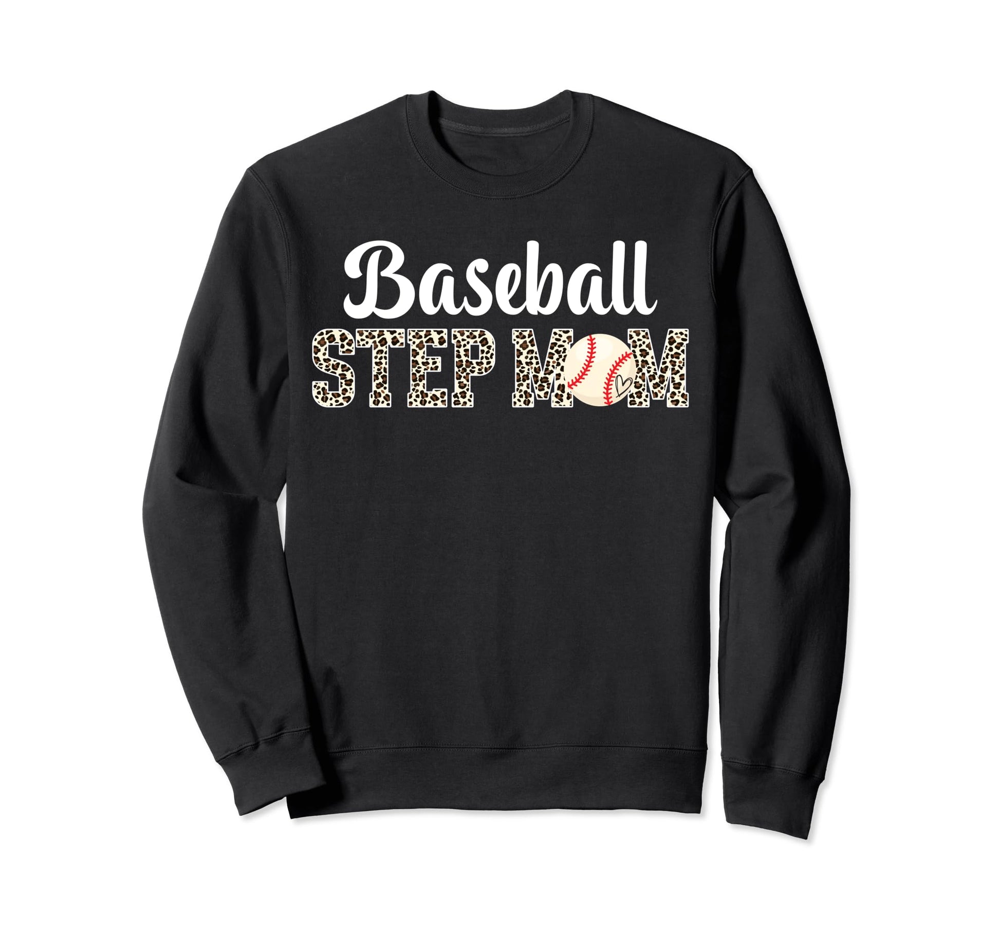 Baseball Step Mom Baseball Player Sweatshirt - Aesthetic Graphic Unisex - T-Shirt, Sweatshirt, Hoodie