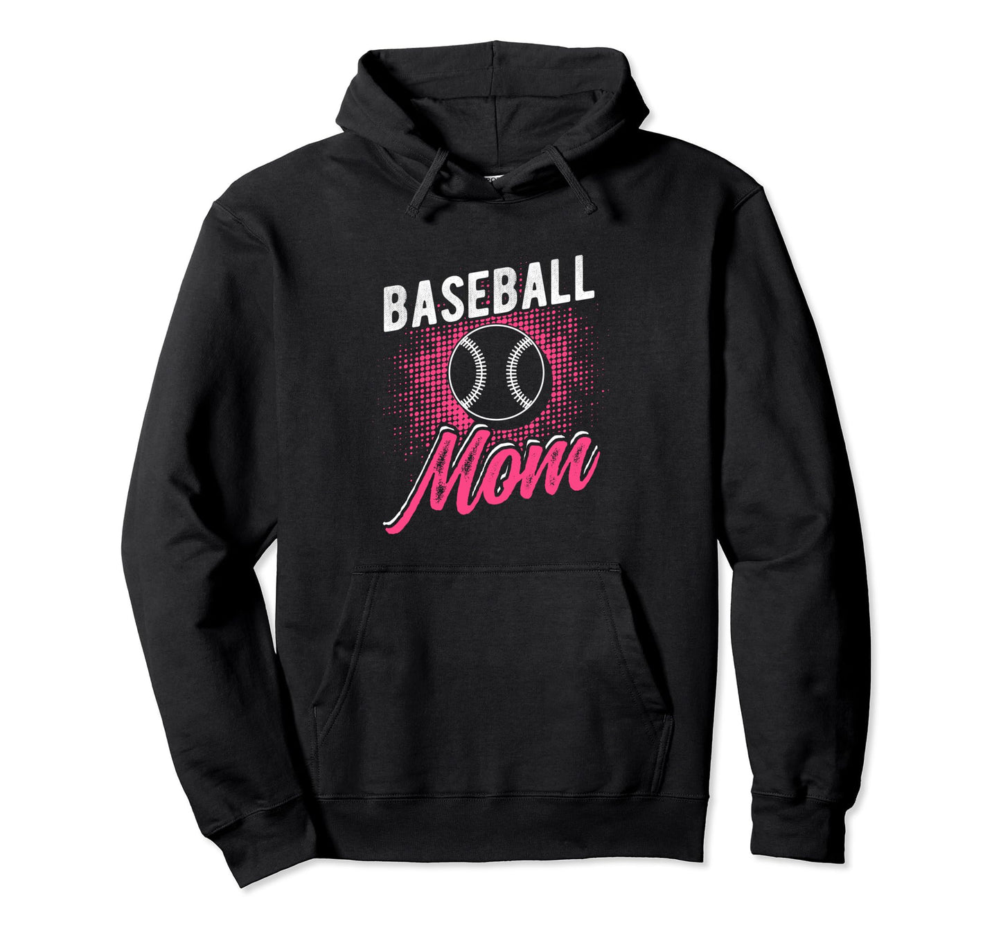 Baseball Mom Sport Athlete Family Hoodie - Minimalist Print Men Women - T-Shirt, Sweatshirt, Hoodie