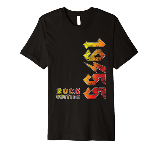 1955 Rock Music Lovers Gift T-Shirt - Trendy Graphic for Adults - T-Shirt, Sweatshirt, Hoodie
