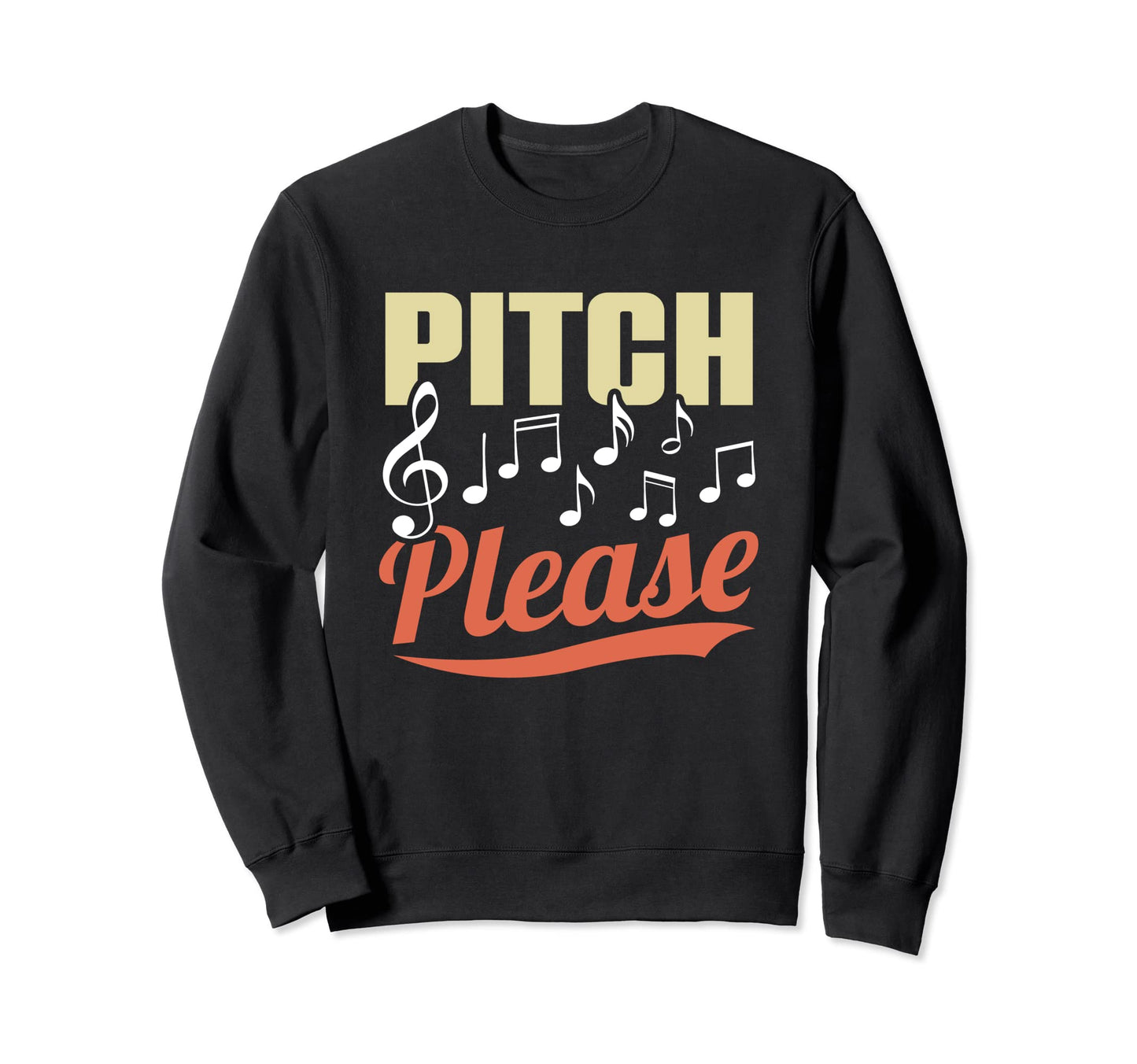Pitch Please Musical Performance Sweatshirt - Minimalist Print for Adults - T-Shirt, Sweatshirt, Hoodie