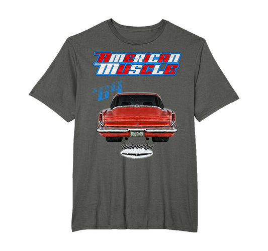 1964 Barracuda Cuda Valiant Hot Rod T-Shirt - Trendy Graphic Men Women - T-Shirt, Sweatshirt, Hoodie
