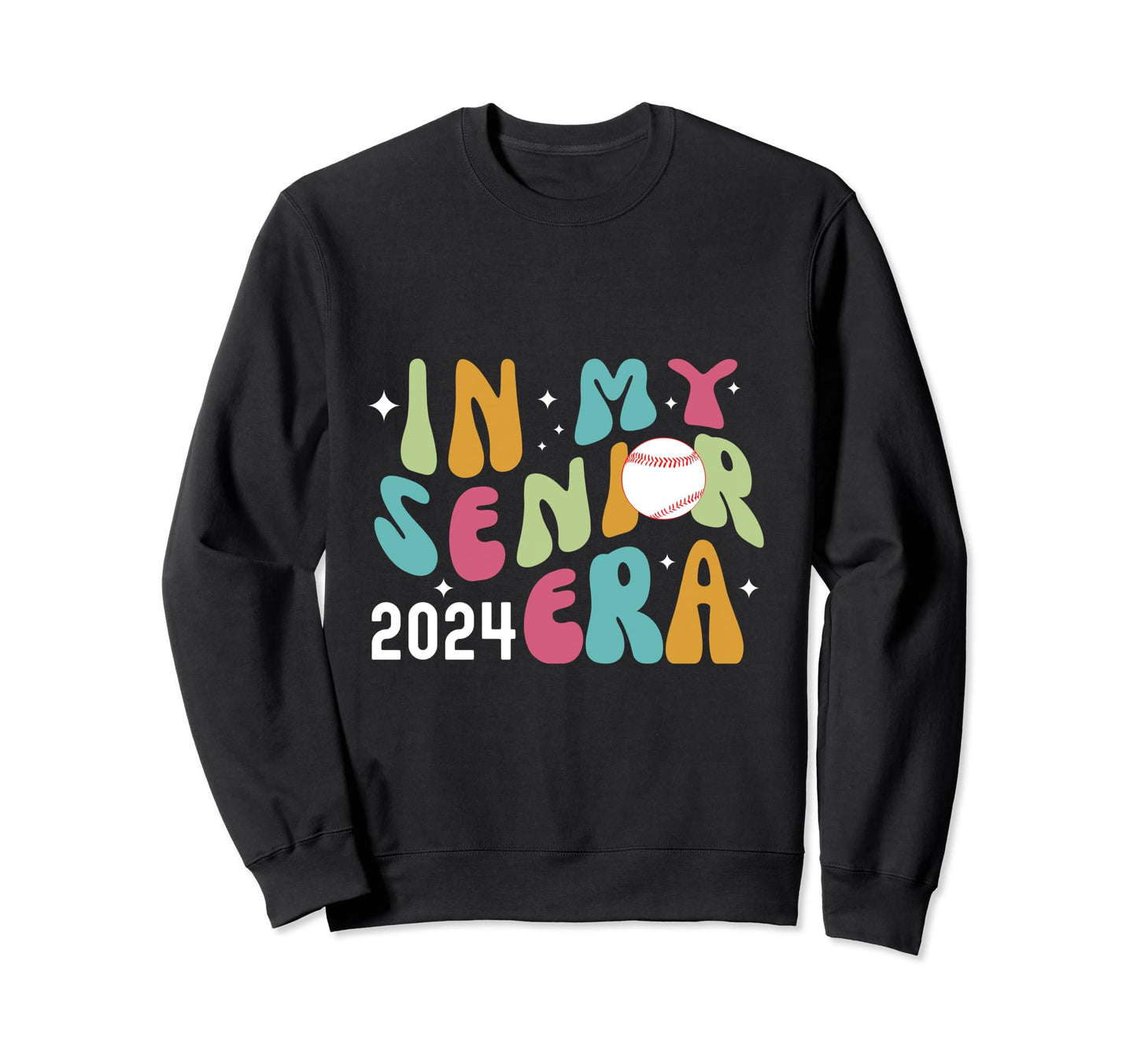 Senior 2024 Baseball Graduation Sweatshirt - Streetwear Style Men Women - T-Shirt, Sweatshirt, Hoodie