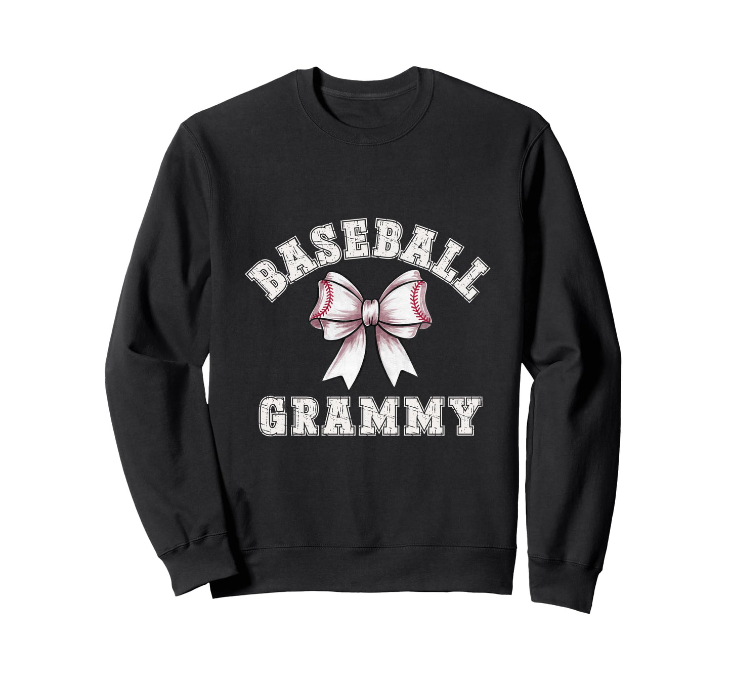 Coquette Baseball Grammy Bow Sweatshirt - Fun Novelty Design Men Women - T-Shirt, Sweatshirt, Hoodie
