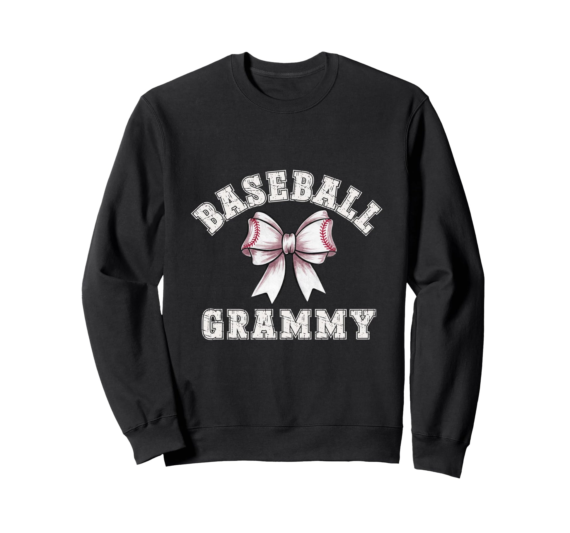 Coquette Baseball Grammy Bow Sweatshirt - Fun Novelty Design Men Women - T-Shirt, Sweatshirt, Hoodie