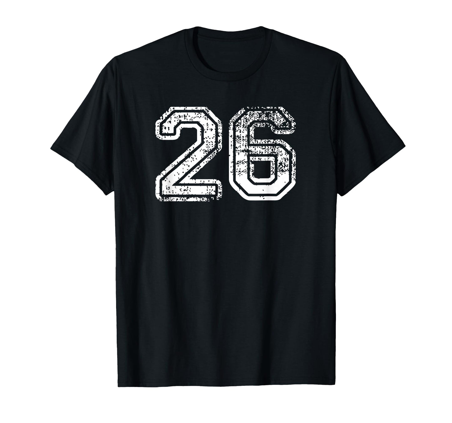 Number 26 Baseball Football Soccer T-Shirt - Novelty Apparel Men Women - T-Shirt, Sweatshirt, Hoodie