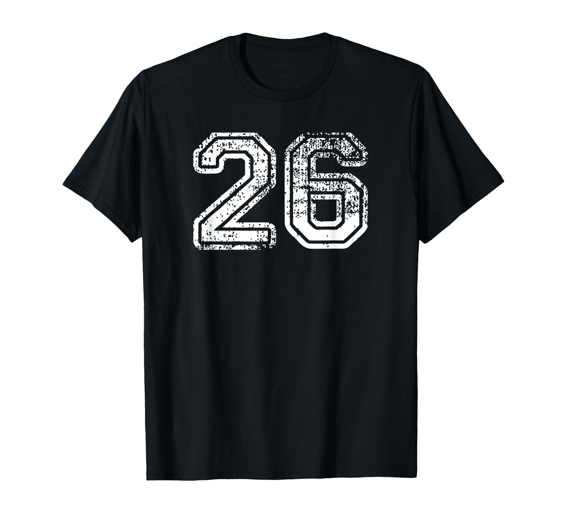 Number 26 Baseball Football Soccer T-Shirt - Novelty Apparel Men Women - T-Shirt, Sweatshirt, Hoodie