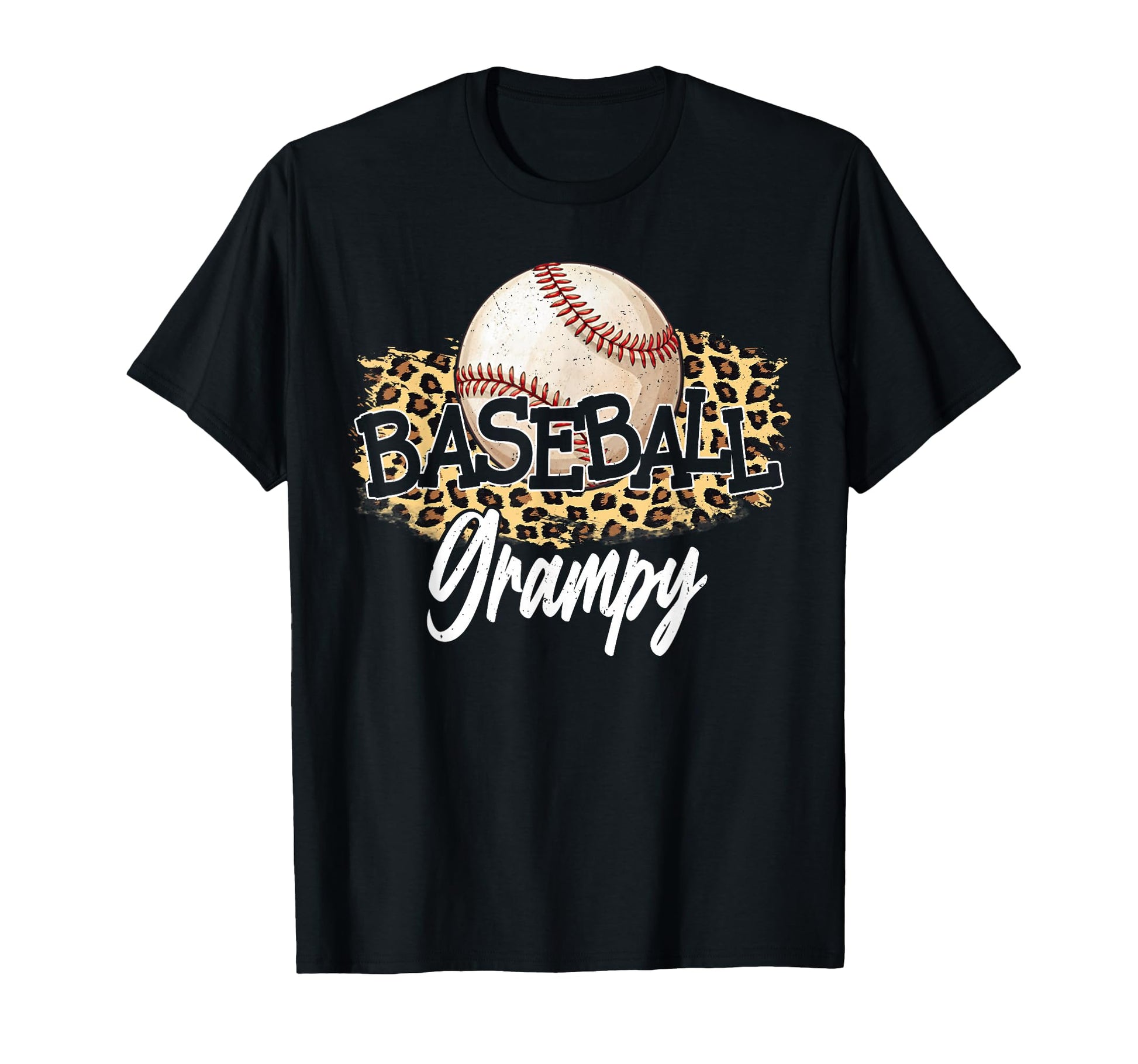 Baseball Grampy Leopard Baseball T-Shirt - Casual Everyday Wear Men Women - T-Shirt, Sweatshirt, Hoodie