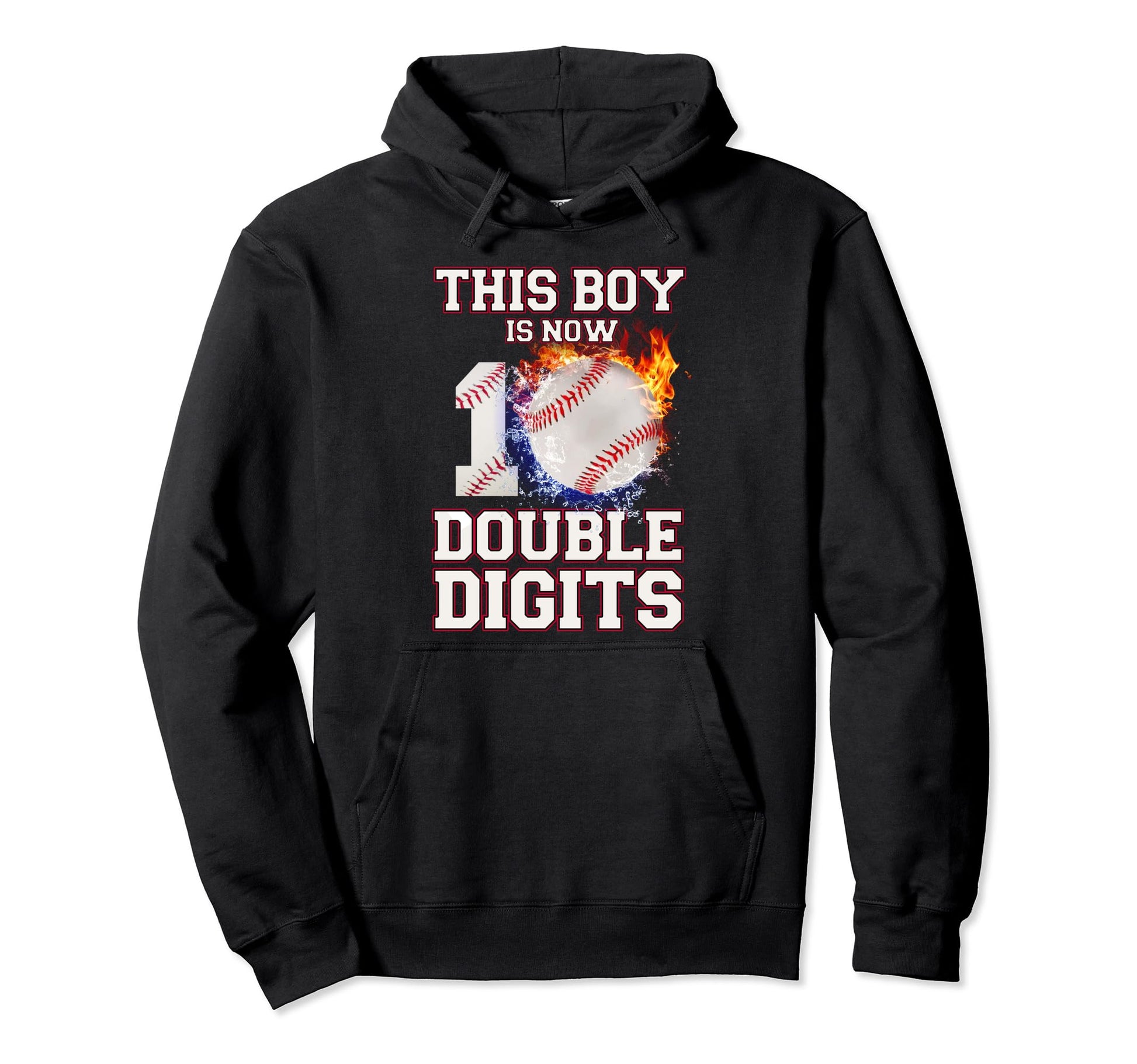 This Is Now 10 Double Digits Birthday Hoodie - Minimalist Print Men Women - T-Shirt, Sweatshirt, Hoodie