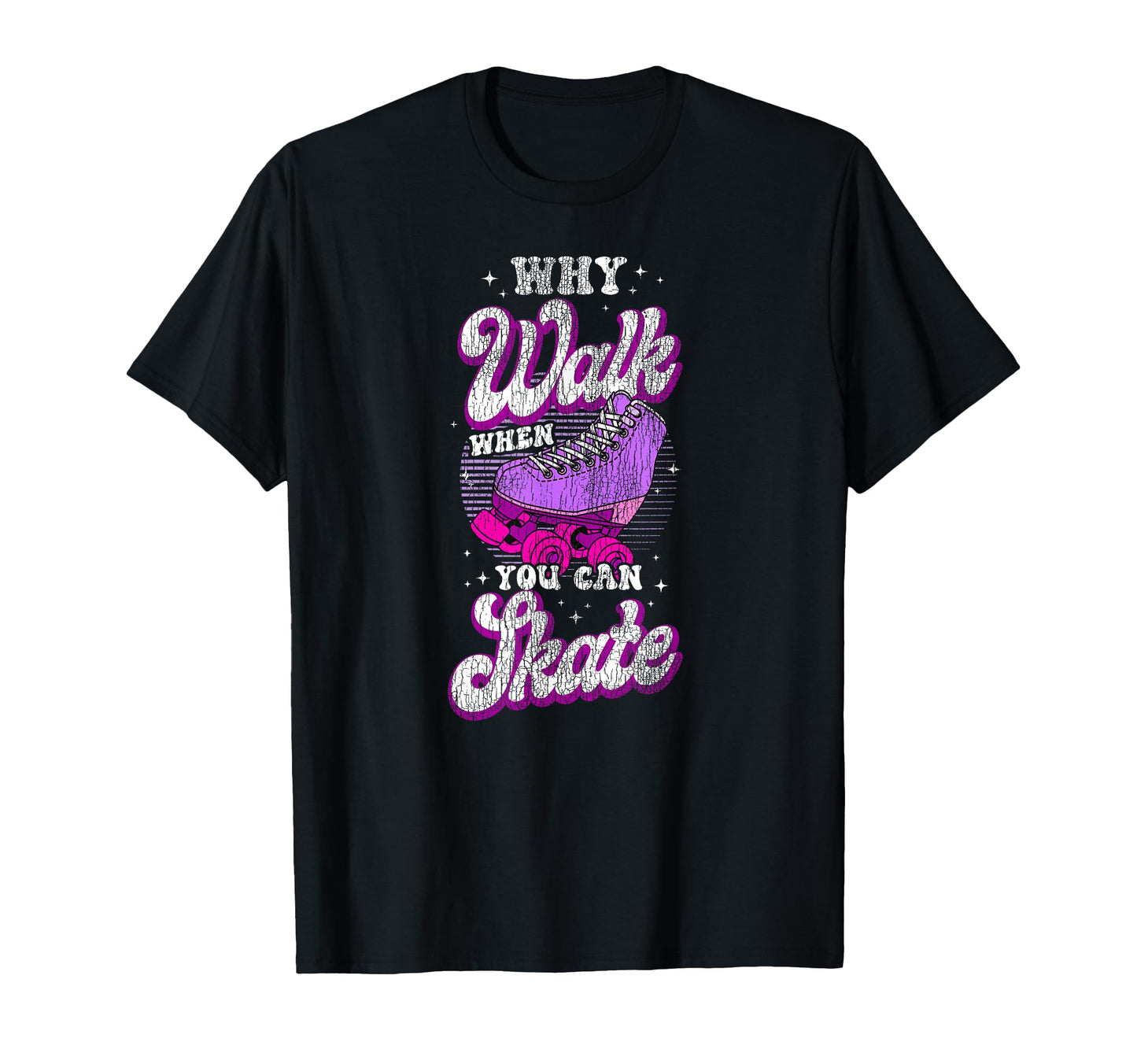 Roller Skating Skate 1970S T-Shirt - Trendy Graphic Men Women - T-Shirt, Sweatshirt, Hoodie
