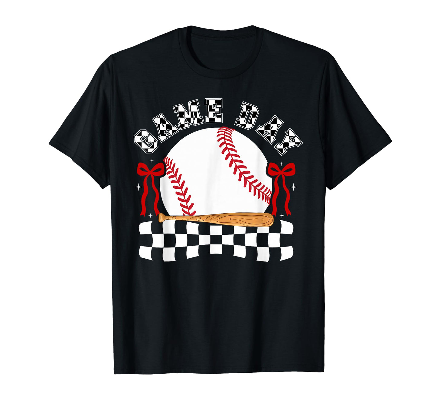 Baseball Game Day Coquette Game T-Shirt - Fun Novelty Design for Adults - T-Shirt, Sweatshirt, Hoodie