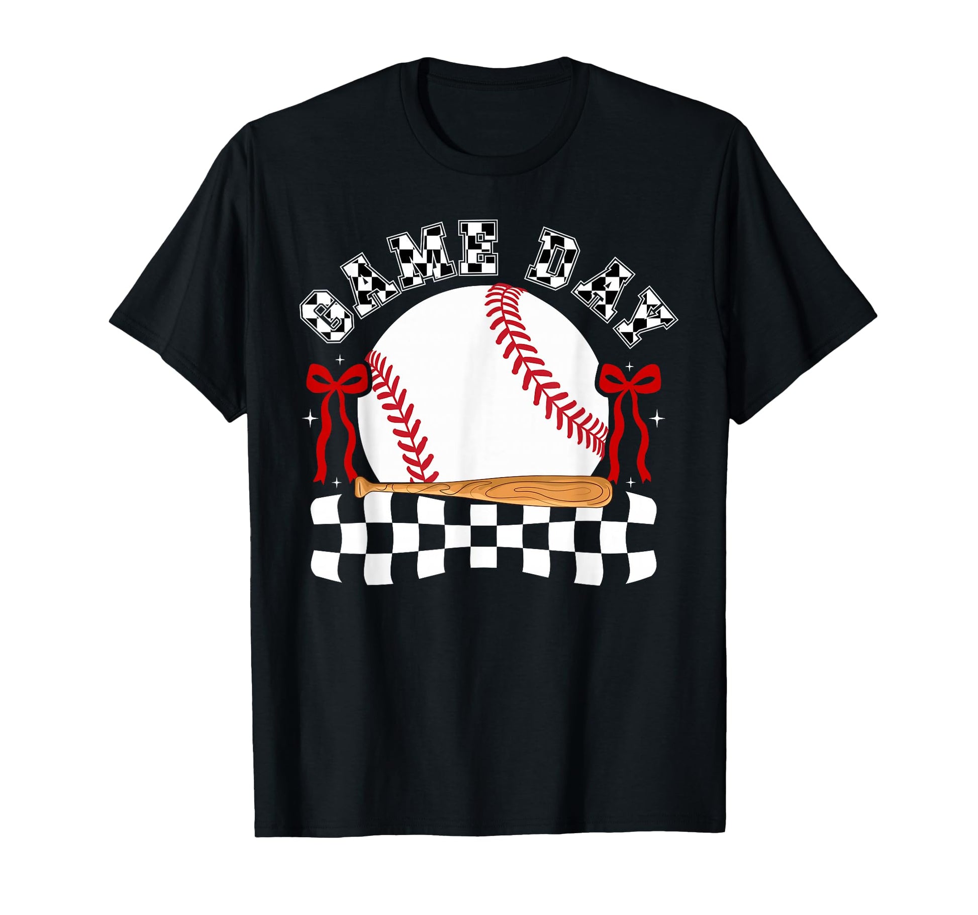 Baseball Game Day Coquette Game T-Shirt - Fun Novelty Design for Adults - T-Shirt, Sweatshirt, Hoodie