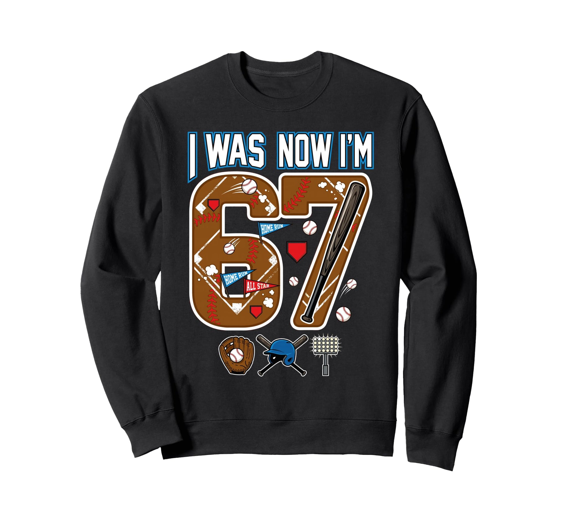 7Th Birthday I Was 6 Now Im 7 Six Sweatshirt - Aesthetic Graphic Unisex - T-Shirt, Sweatshirt, Hoodie