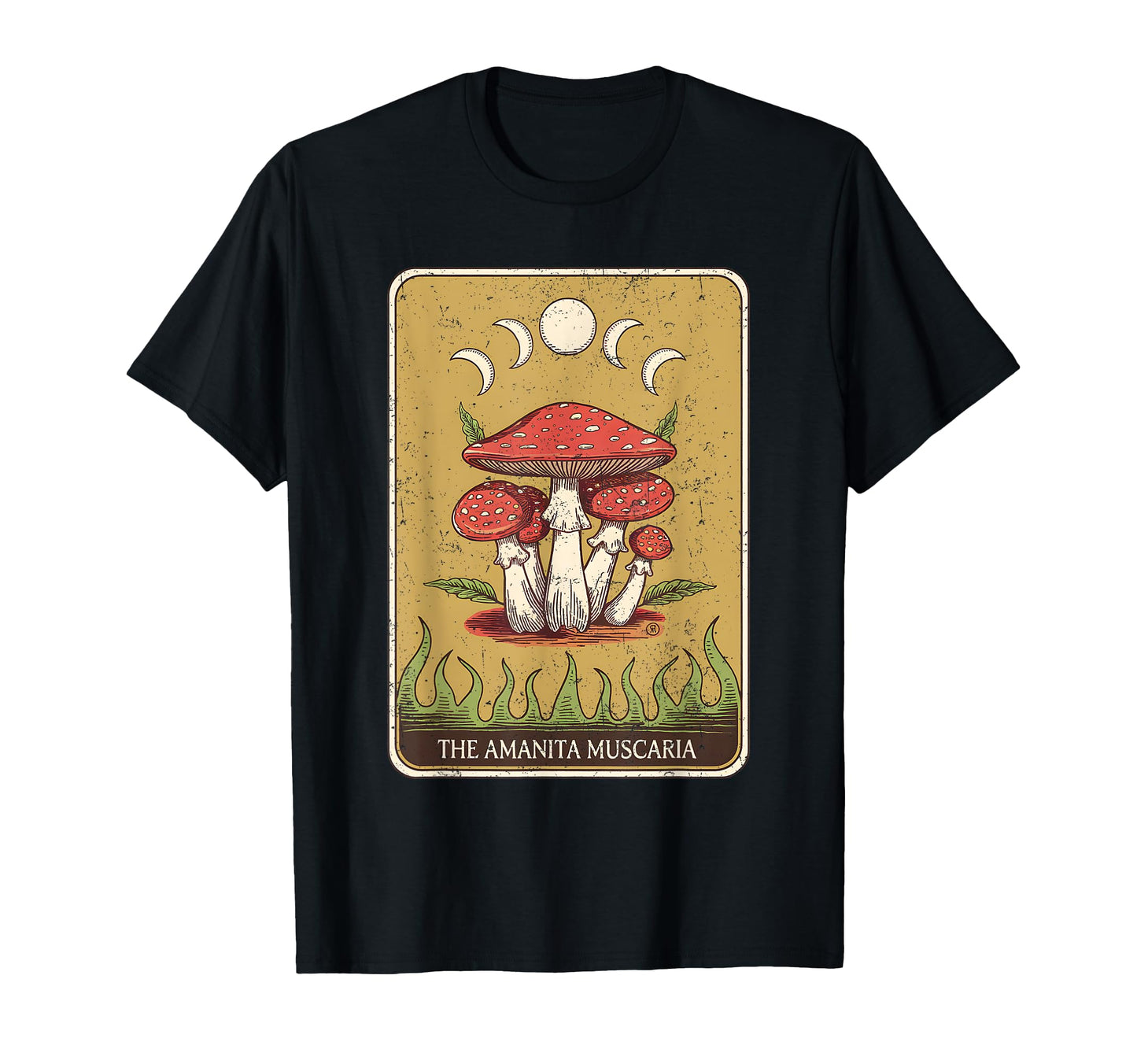 Fairycore Mushroom Amanita Muscaria Y2K T-Shirt - Custom Art Print Unisex - T-Shirt, Sweatshirt, Hoodie