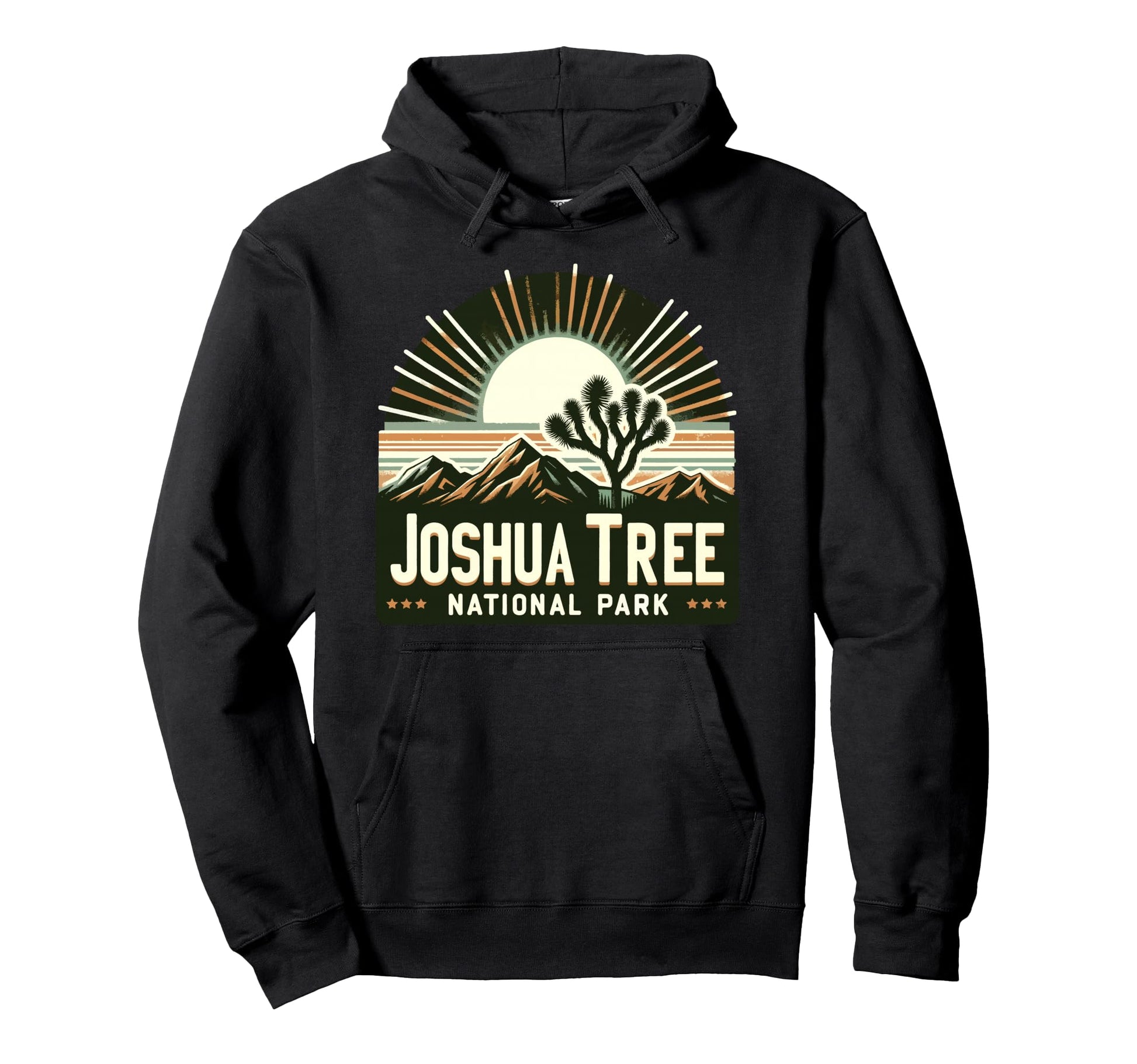 Joshua Tree National Park Hike Hoodie - Fun Novelty Design Men Women - T-Shirt, Sweatshirt, Hoodie