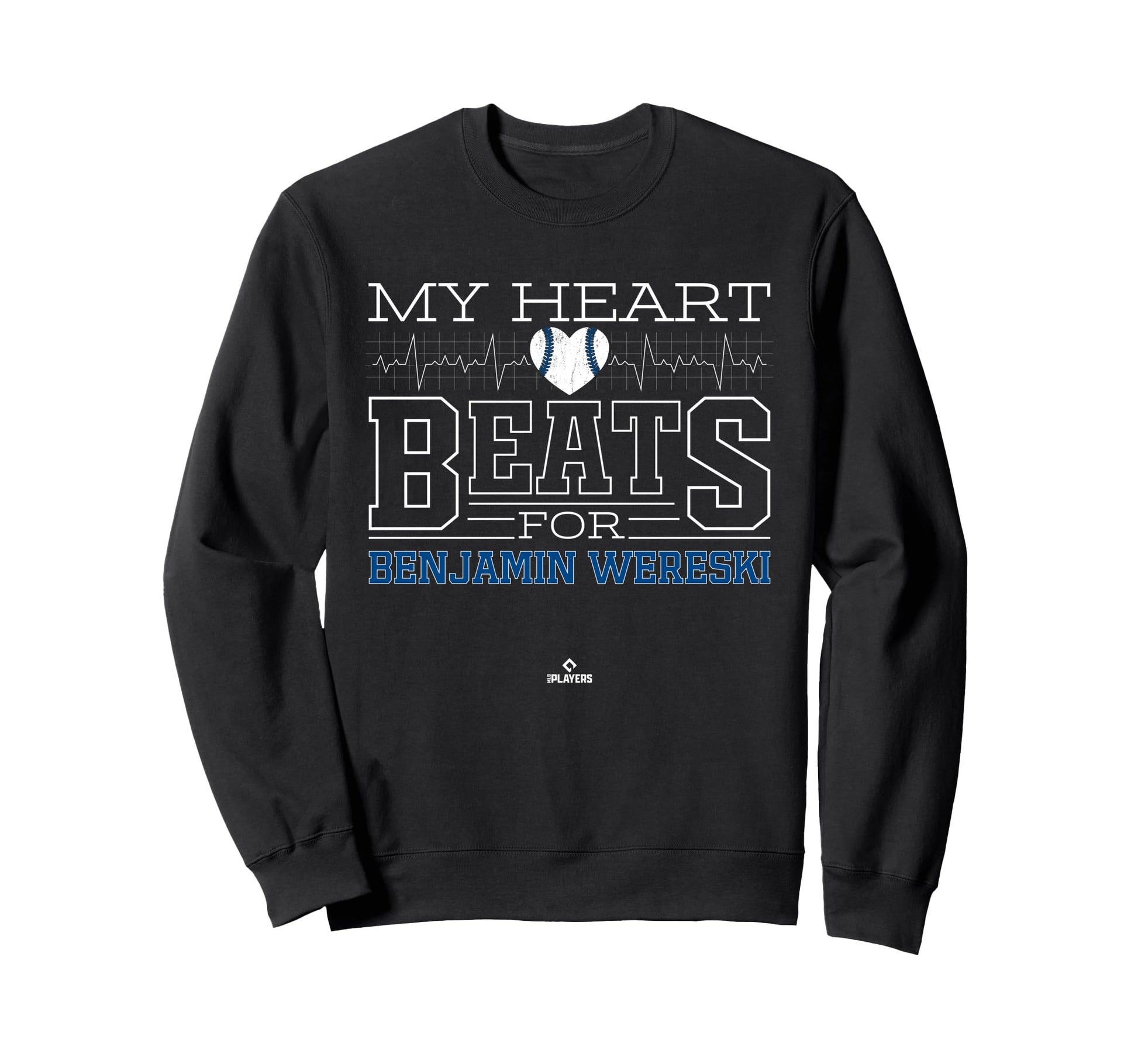 My Heart Beats Benjamin Wereski Sweatshirt - Streetwear Style Men Women - T-Shirt, Sweatshirt, Hoodie